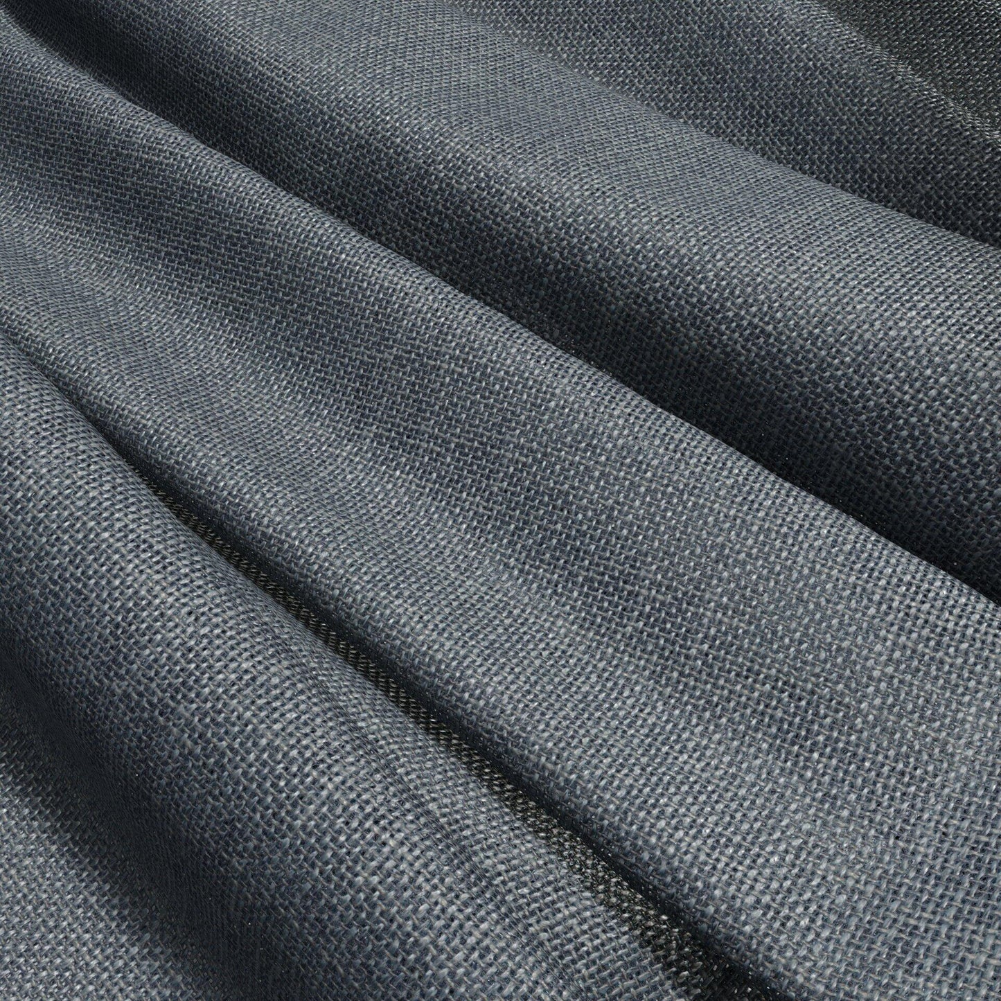 JF FABRICS TOFINO 97 J9151 Fabric Texture, Plain Grey, Blue Casement, Wide Width - 9042797