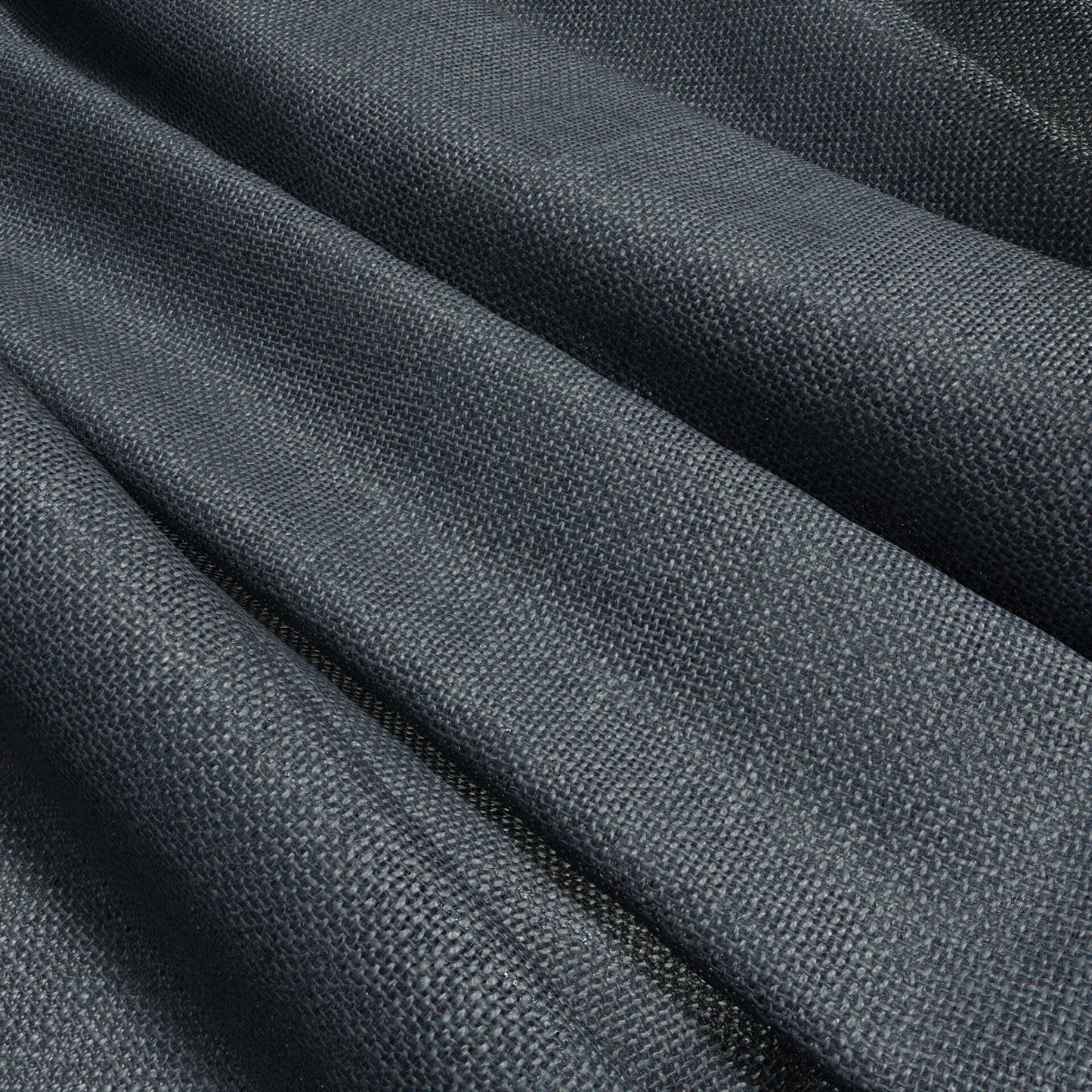 JF FABRICS TOFINO 99 J9151 Fabric Texture, Plain Black Casement, Wide Width - 9042799