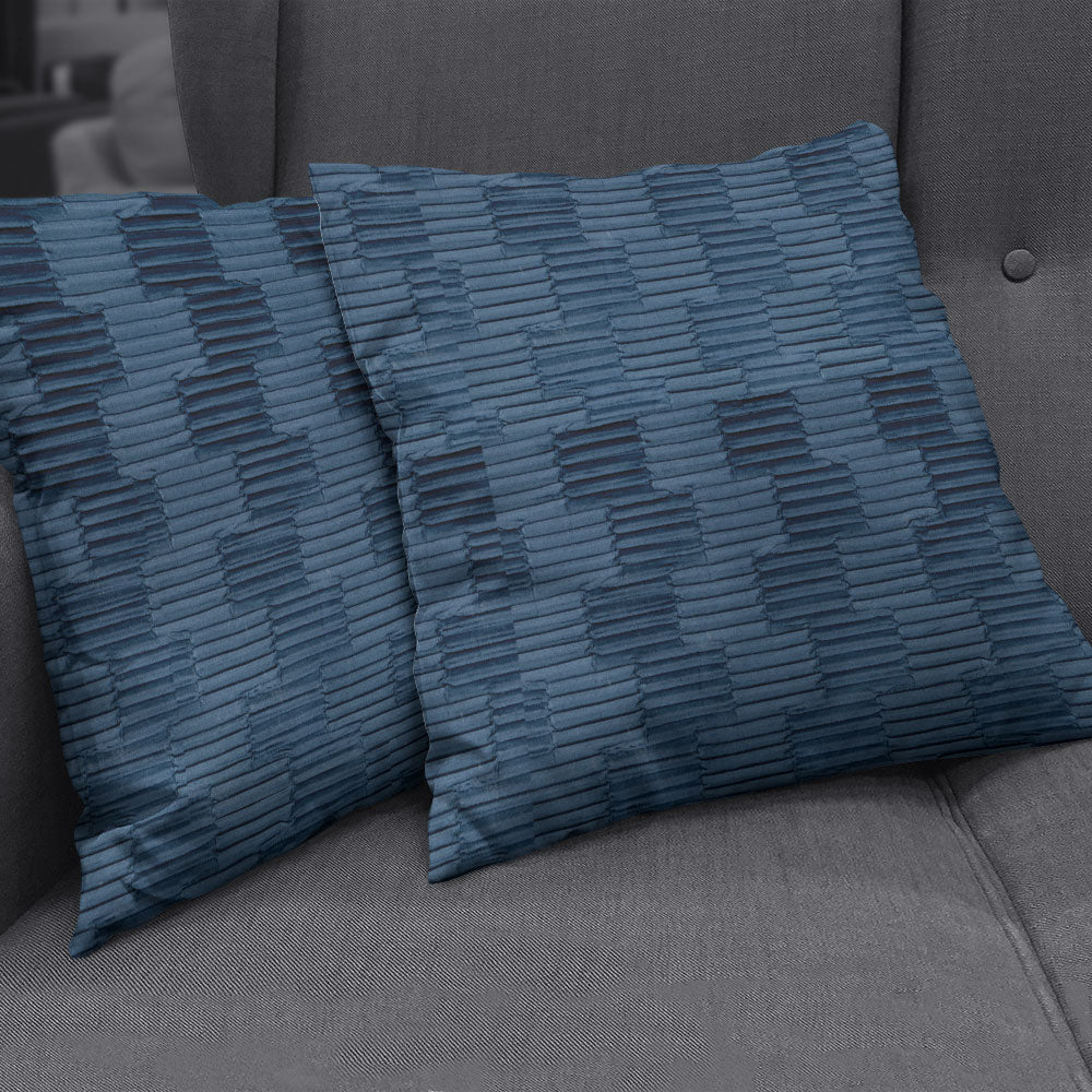 NICHOLASJOHN INC NJ-WETLAND Navy Contemporary,Geometric Fabric - NJ25-3485