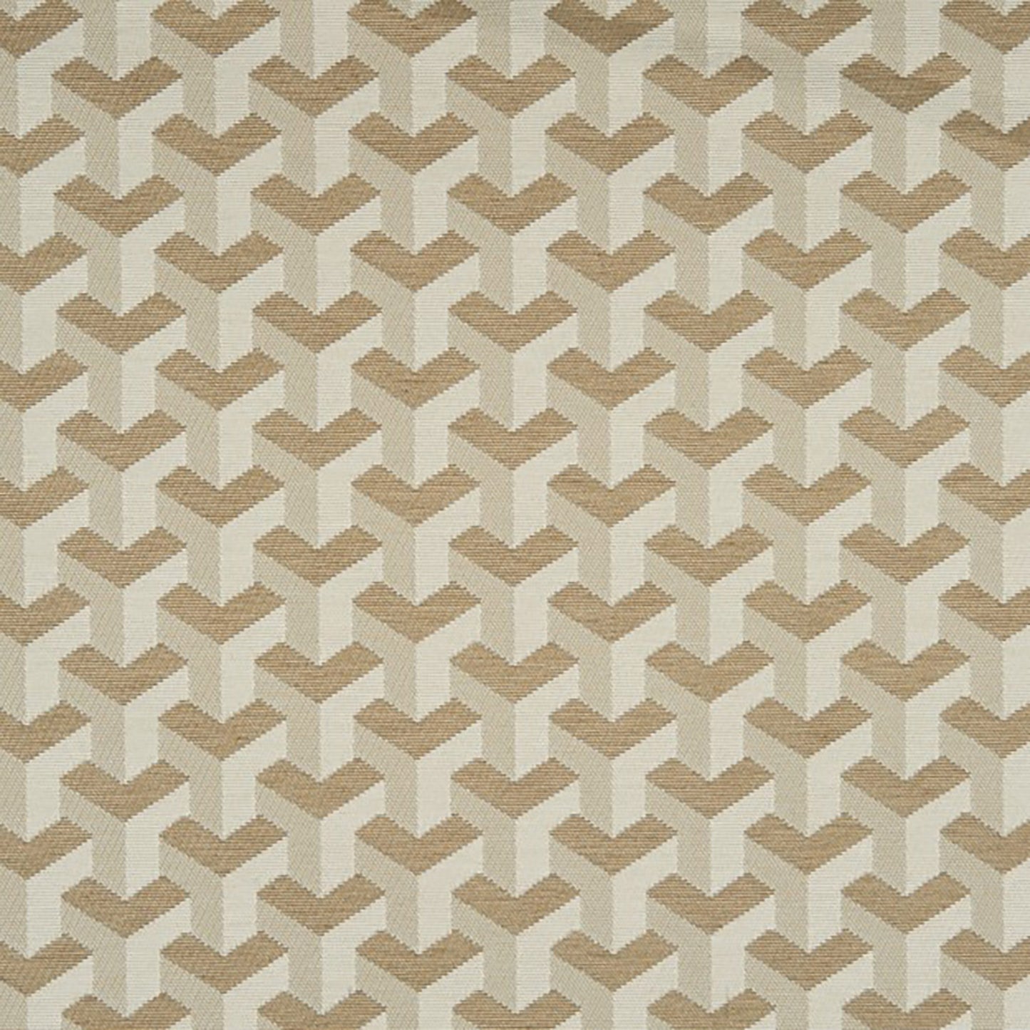JF Fabrics Crypton TRENTON 34 Fabric Contemporary,Geometric Creme,Beige Jacquard,Texture - 5740034 J6861