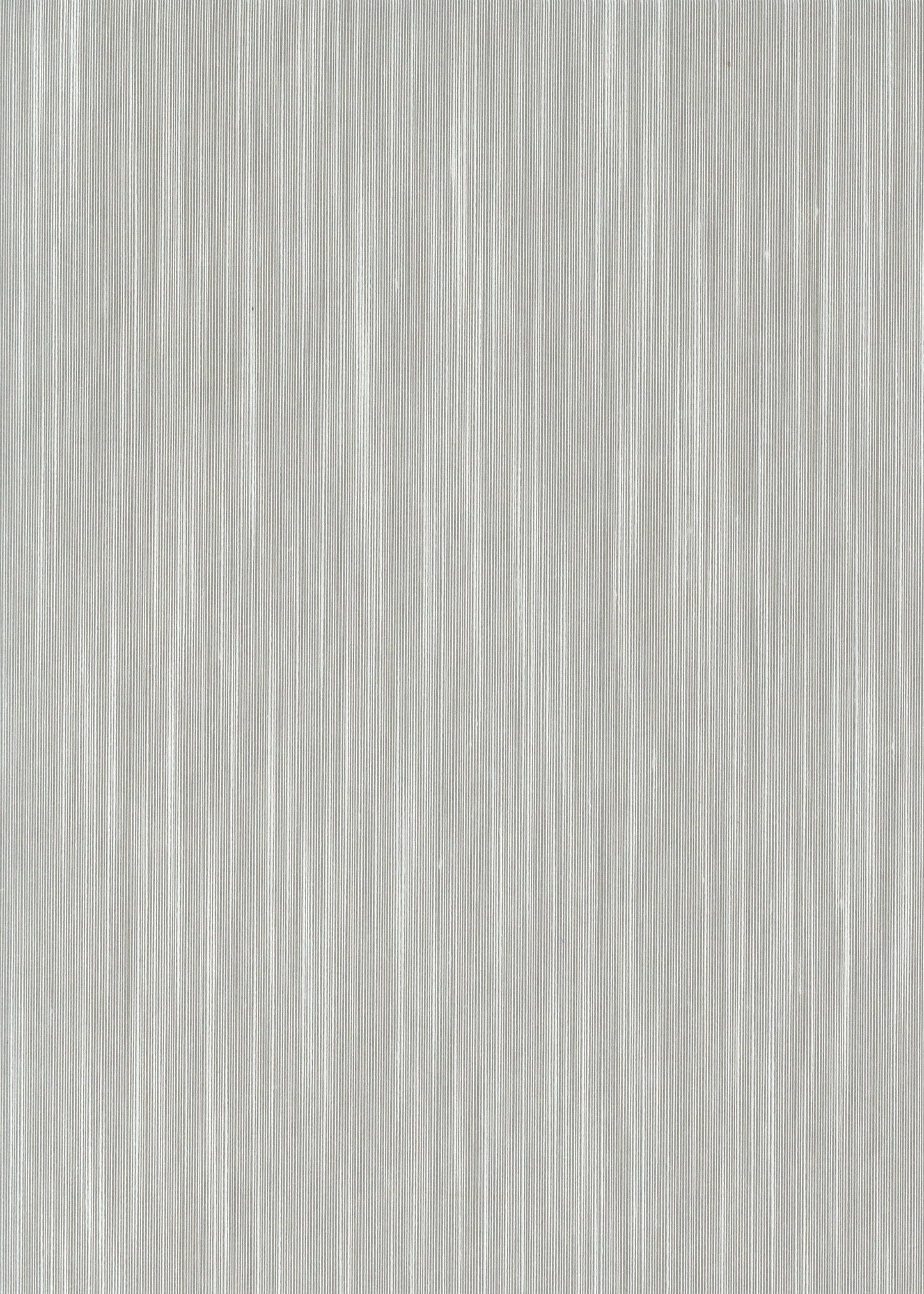 Brushed aluminum texture in light gray with fine vertical grain lines.