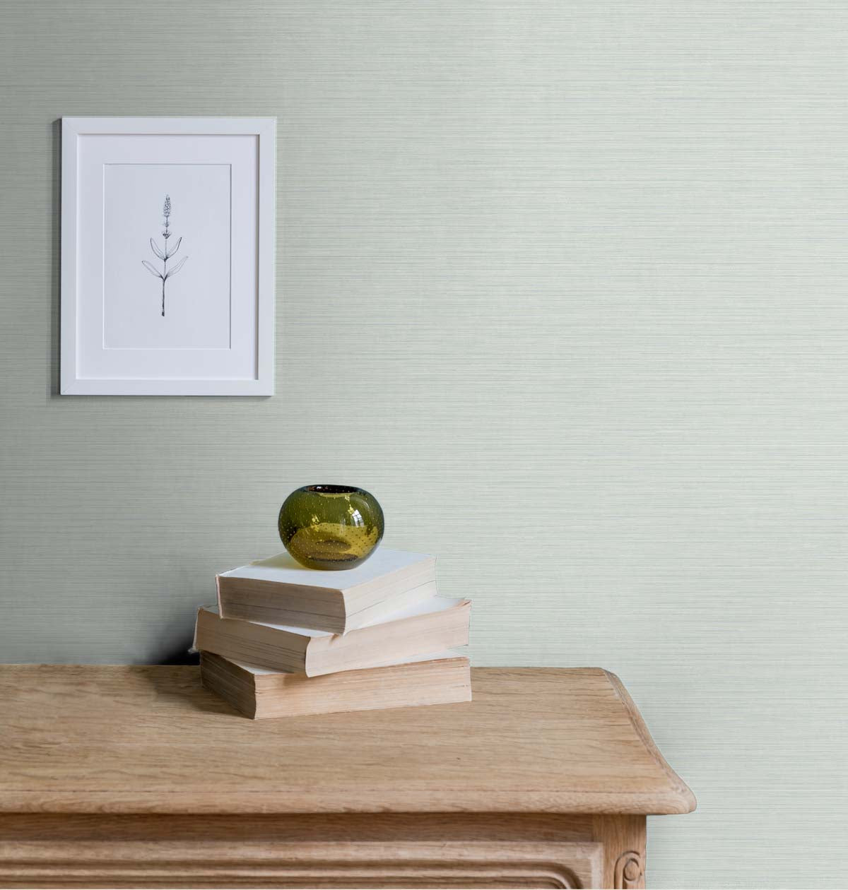 Seabrook Designs Even More Textures Silk Abstract Contemporary Green Matte - TS81404