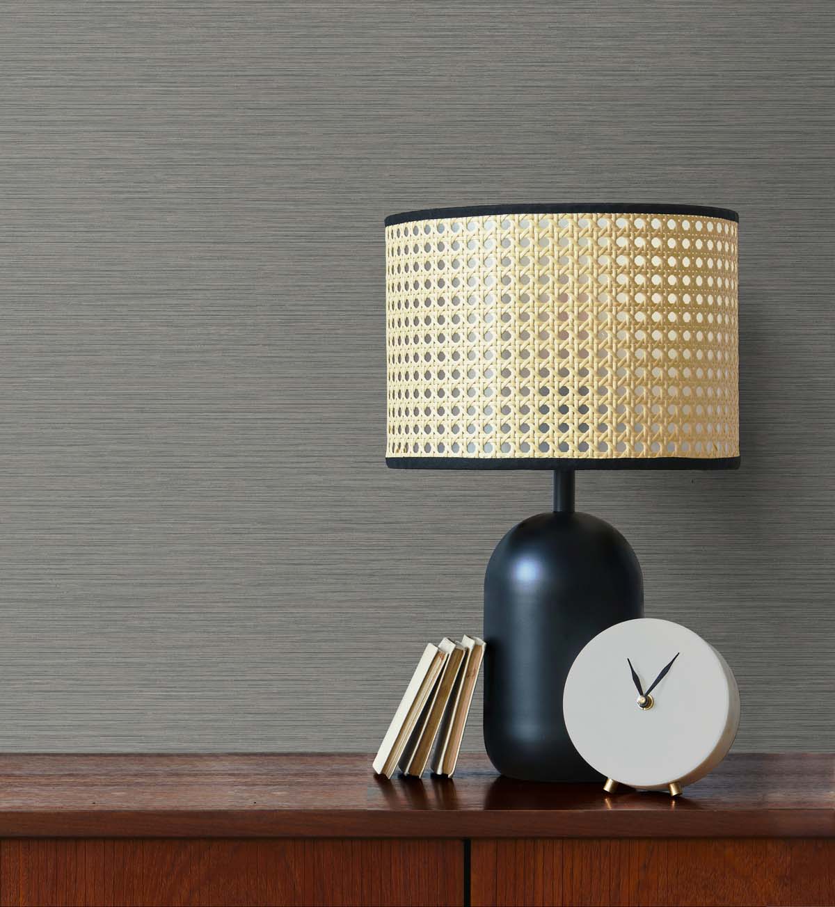 Seabrook Designs Even More Textures Silk Abstract Contemporary Grey Matte - TS81426