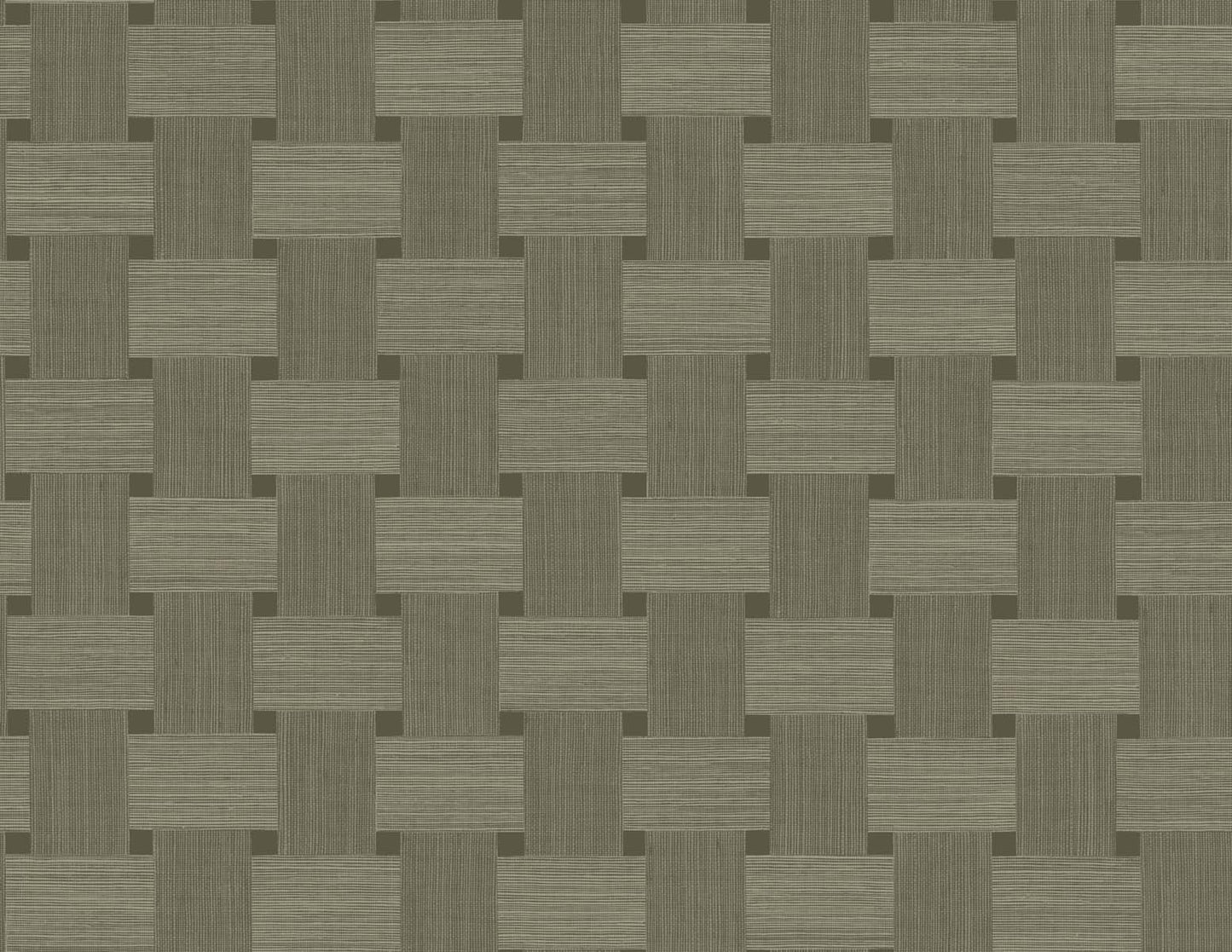 Seabrook Designs Even More Textures Basketweave Weave Contemporary Brown Matte - TS81815