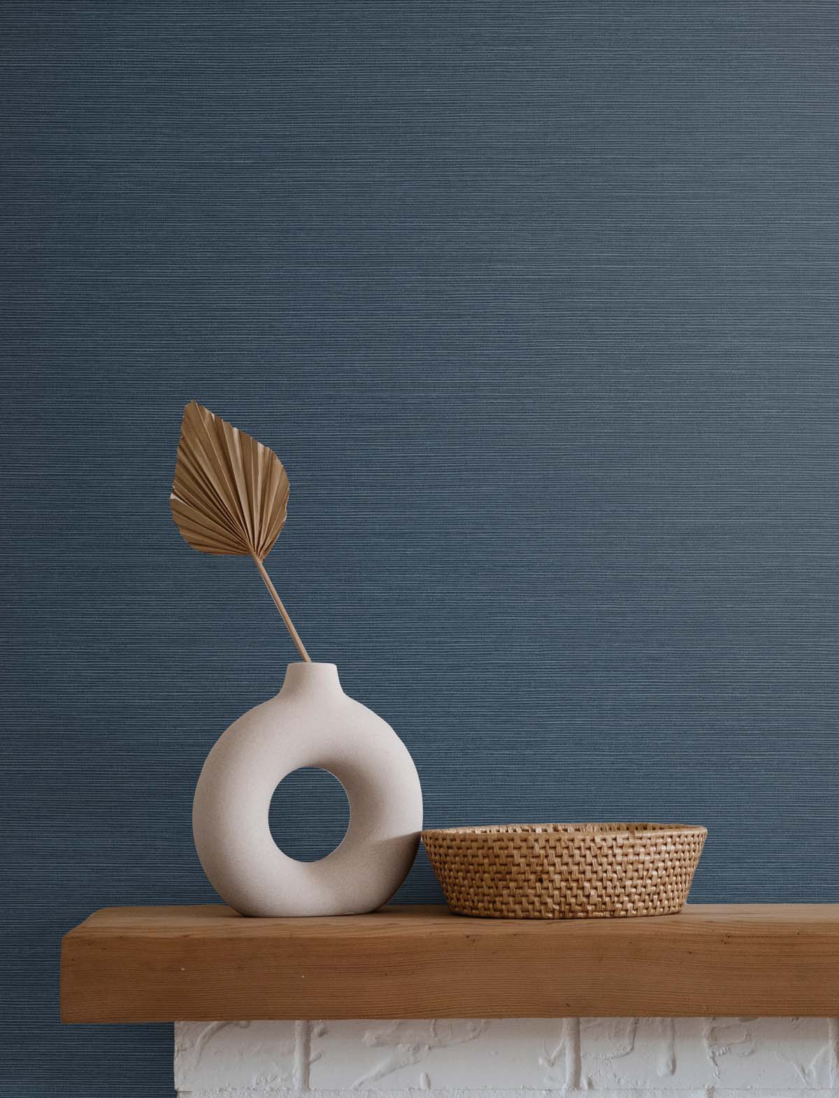 Seabrook Designs Even More Textures Seawave Sisal Sisal Contemporary Blue Matte - TS82012
