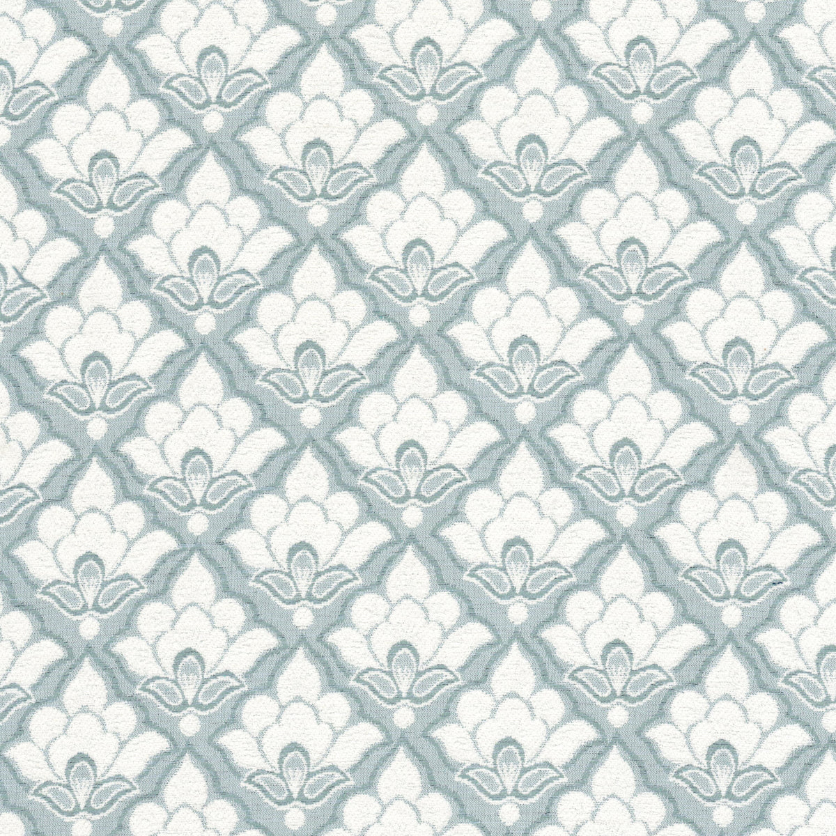 STOUT TEXTILES UPHOLSTERY,JACQUARD TRANSITIONAL,, FLORAL MOONSTONE - TURR-1