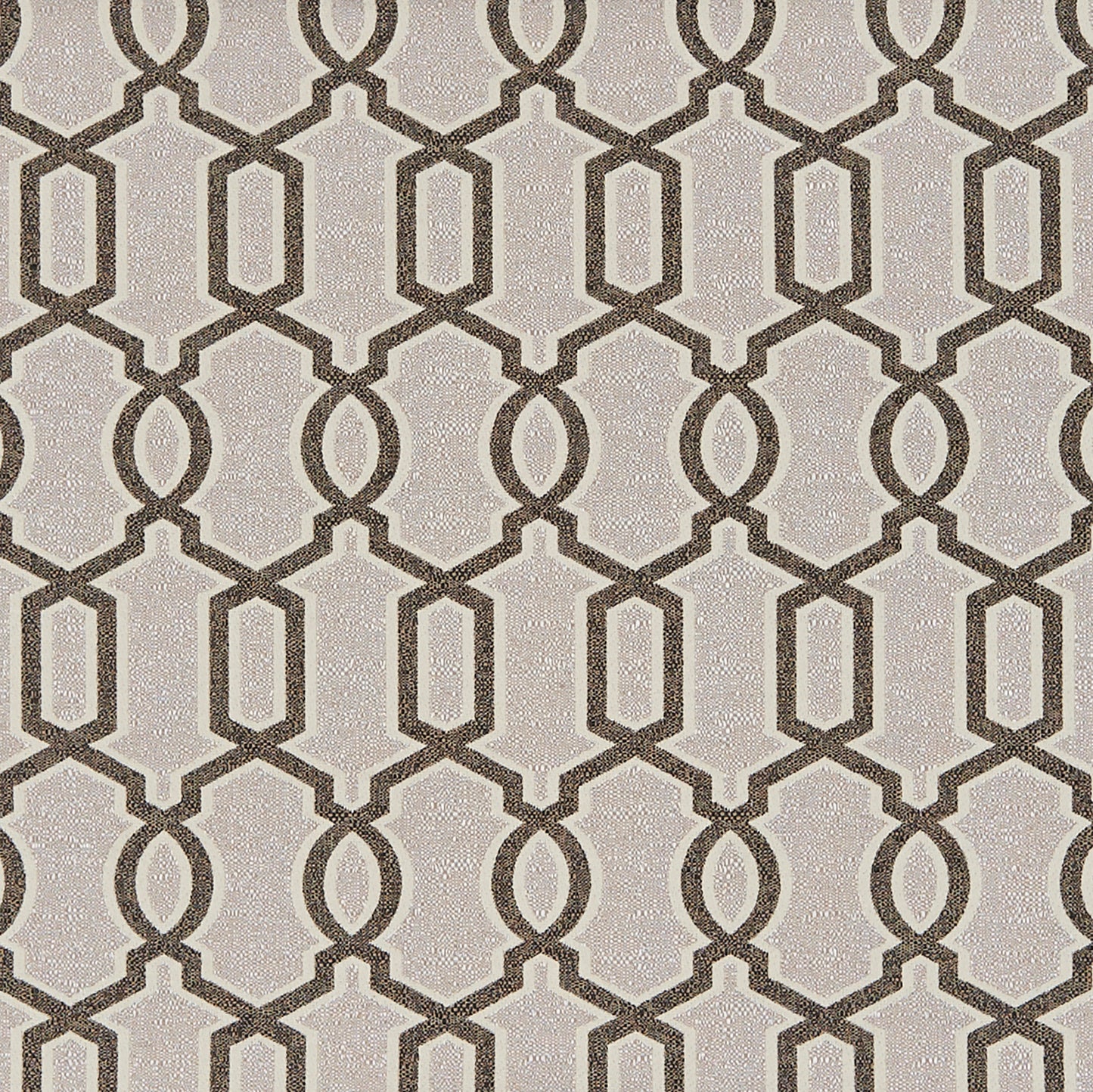 JF Fabrics TYSON 34 Fabric Traditional,Transitional,Contemporary,Geometric Brown,Creme/Beige Jacquard,Texture - 5949534 J7731