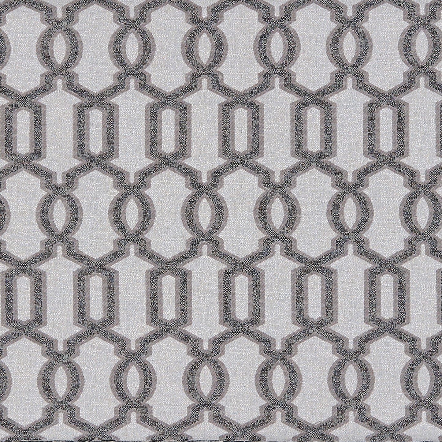 JF Fabrics TYSON 97 Fabric Traditional,Transitional,Contemporary,Geometric Grey/Silver Jacquard,Texture - 5949597 J7731