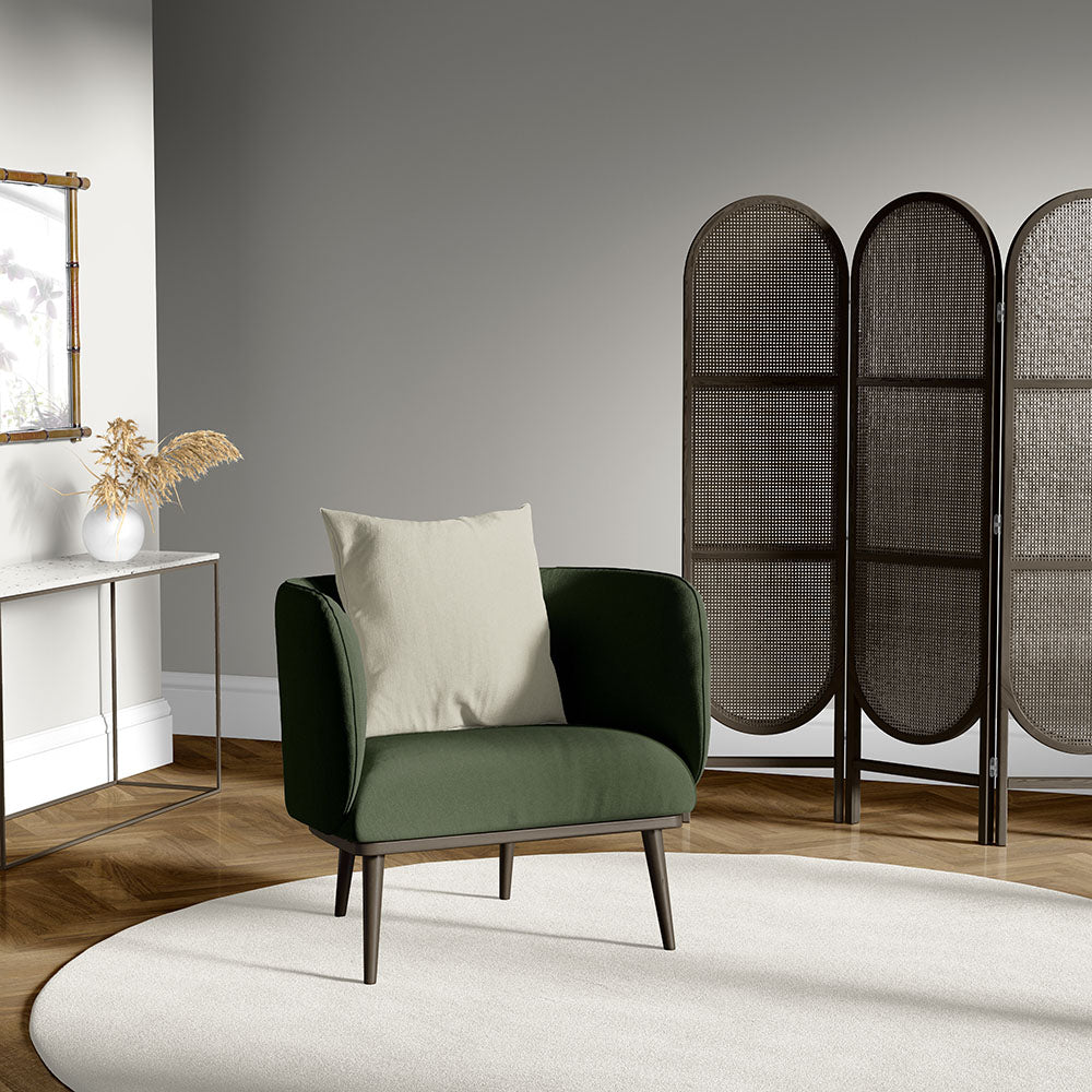 NICHOLASJOHN INC NJ-MARVIN Basil Solid Fabric - NJ25-3590