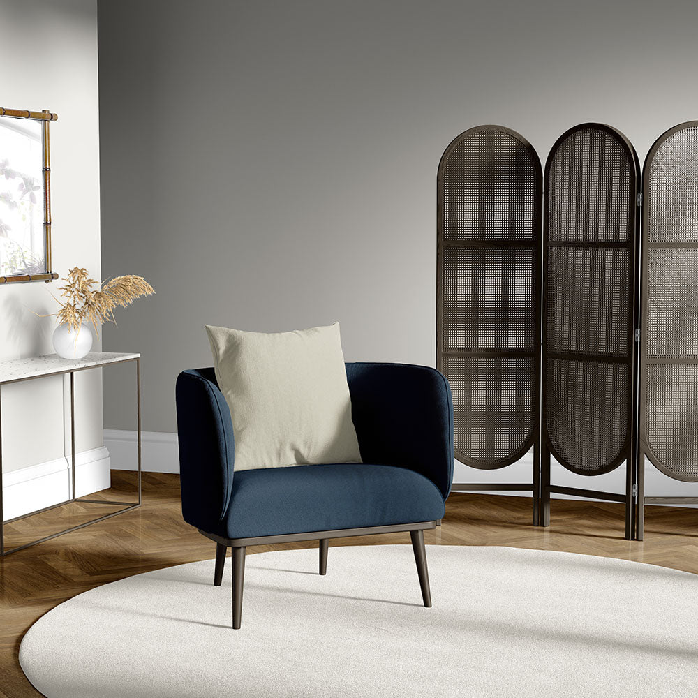 NICHOLASJOHN INC NJ-MARVIN Navy Solid Fabric - NJ25-3592