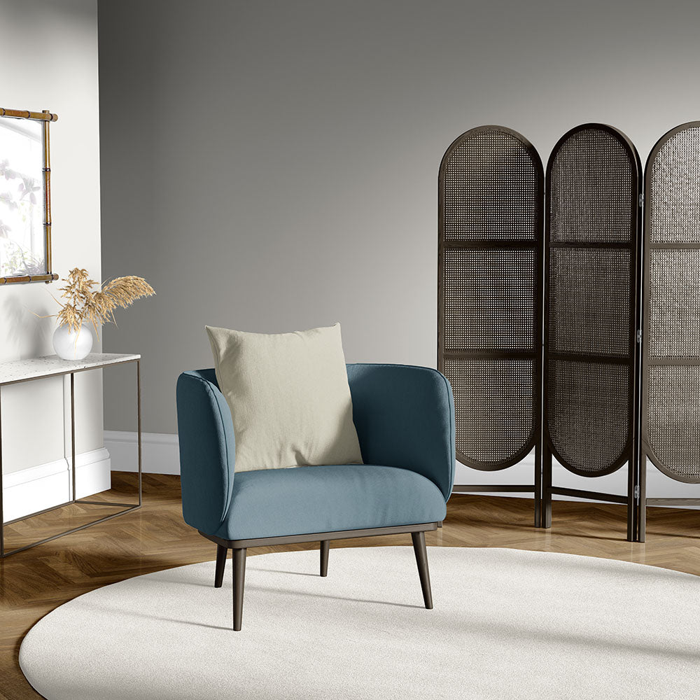 NICHOLASJOHN INC NJ-MARVIN Ocean Solid Fabric - NJ25-3593