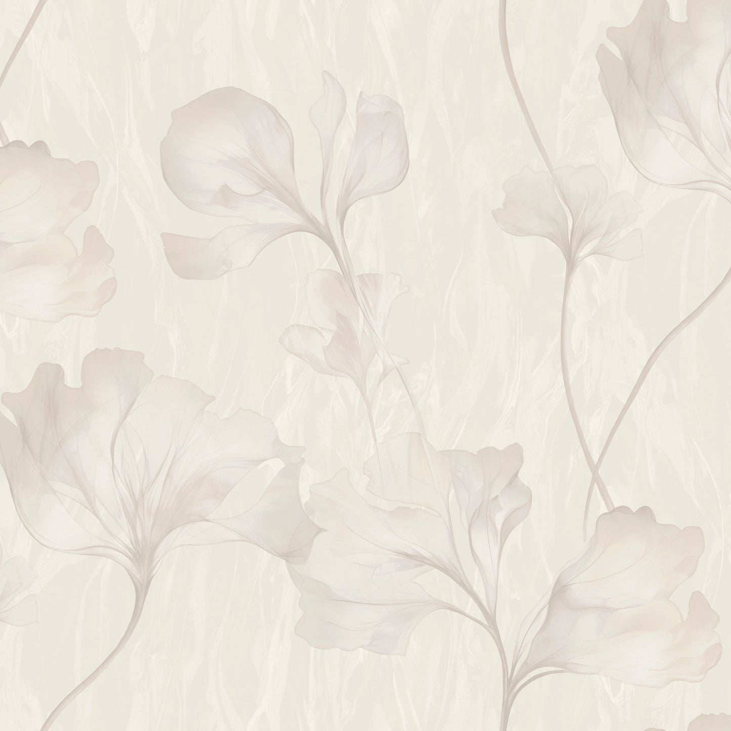 GALERIE WALLCOVERINGS Very Classical, Floral, All-over Cream - VE3308