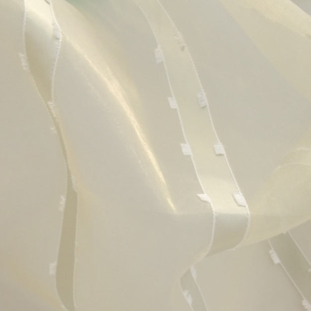 JF Fabrics VIENNA 92 Fabric Traditional,Transitional,Contemporary,Stripe Creme,Beige,Offwhite Double Width,Embroidery - 5013392 J5941