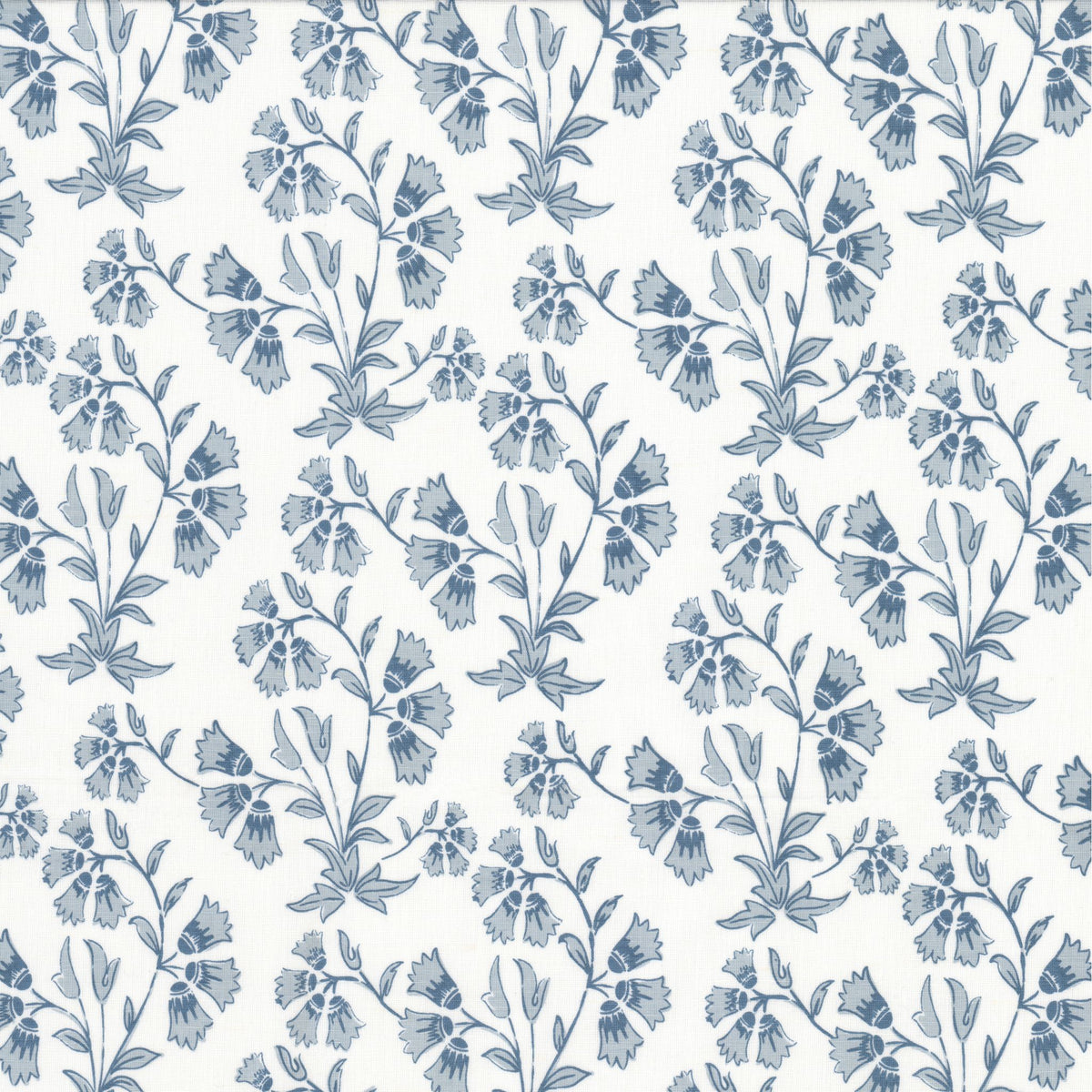 STOUT TEXTILES MULTIPURPOSE,PRINT TRADITIONAL, FLORAL AZURE - VIVI-4