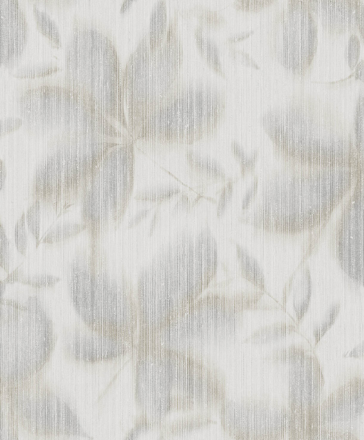 VEER DECOR Vellum Leaf Oyster Mushroom Wallpaper Floral Transitional Grey-Brown Wallpaper - VRTN62-290