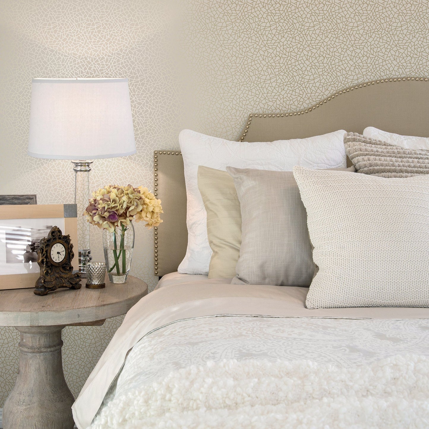 GALERIE WALLCOVERINGS Metallic FX Cream - W78194