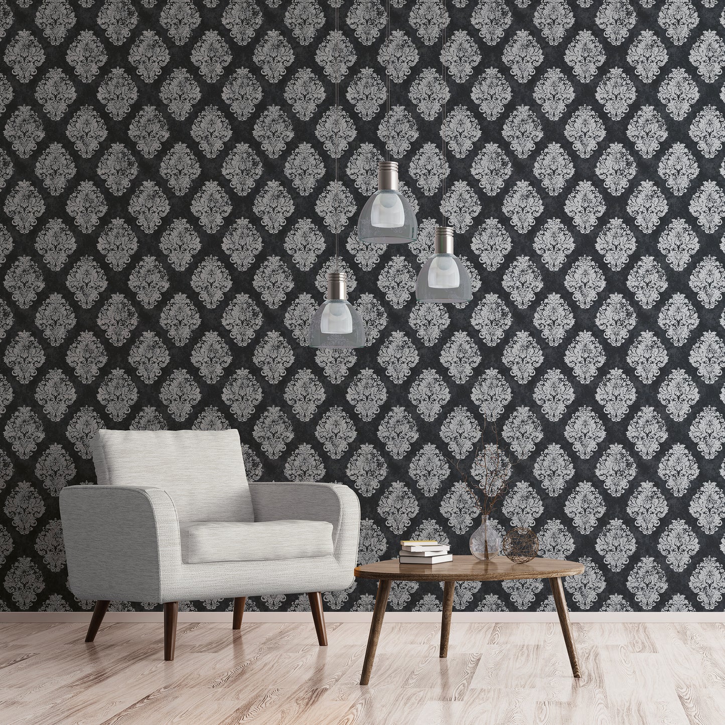 GALERIE WALLCOVERINGS Metallic FX Silver - Grey - W78227