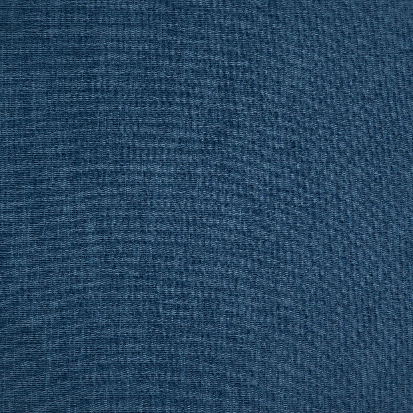 Plain blue chenille fabric with soft plush texture.