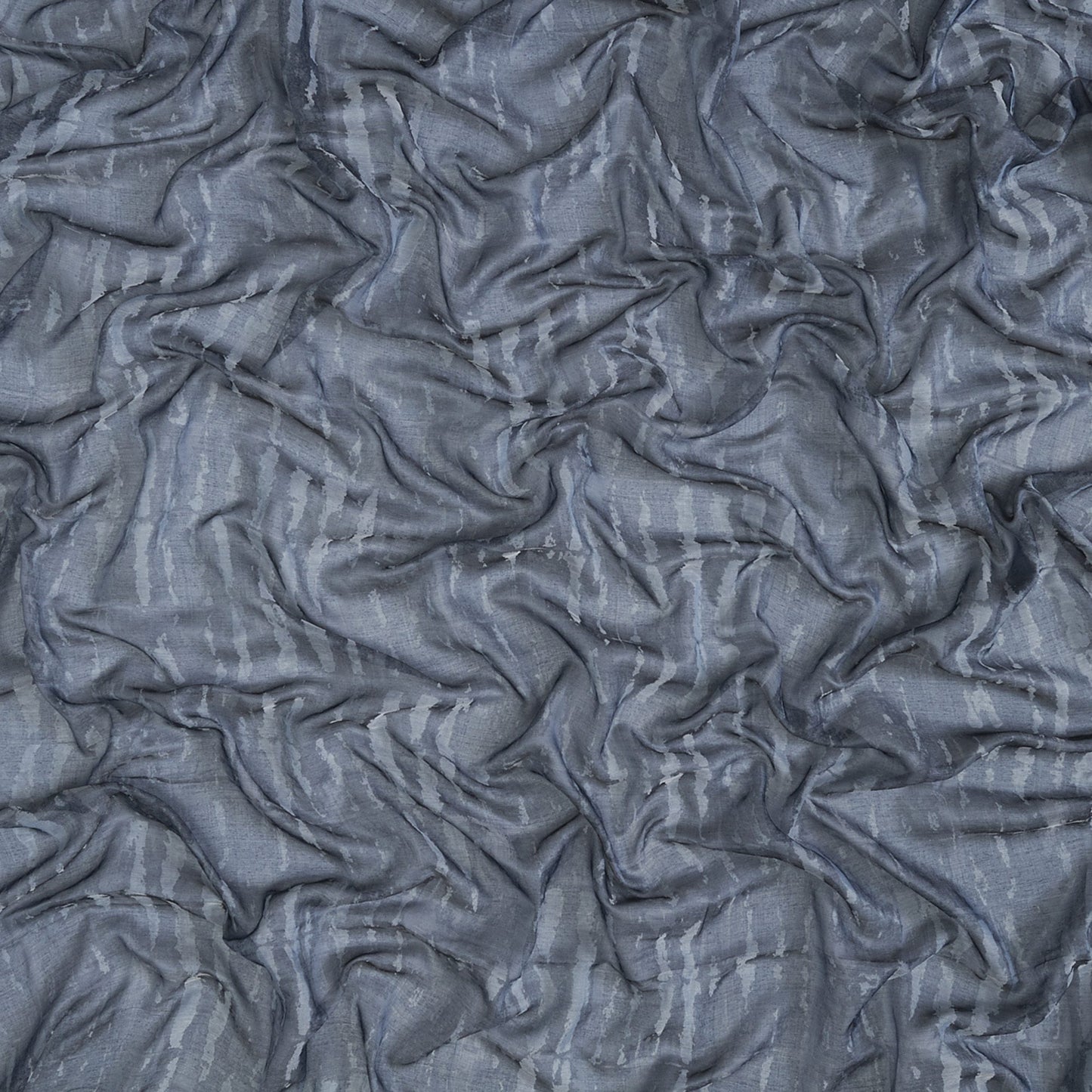 JF Fabrics WATERCOLOR 69 Fabric Plain, Abstract Blue, Grey, Black Wide Width, Sheer - 8934269 J9001
