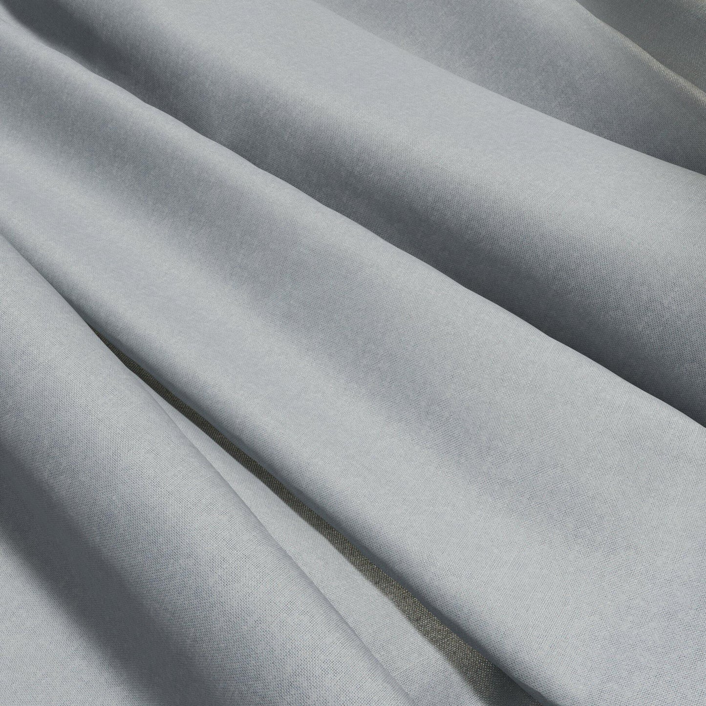 JF Fabrics WESTERLY 97 Fabric Plain Grey Sheer, Wide Width - 9042697 J9151
