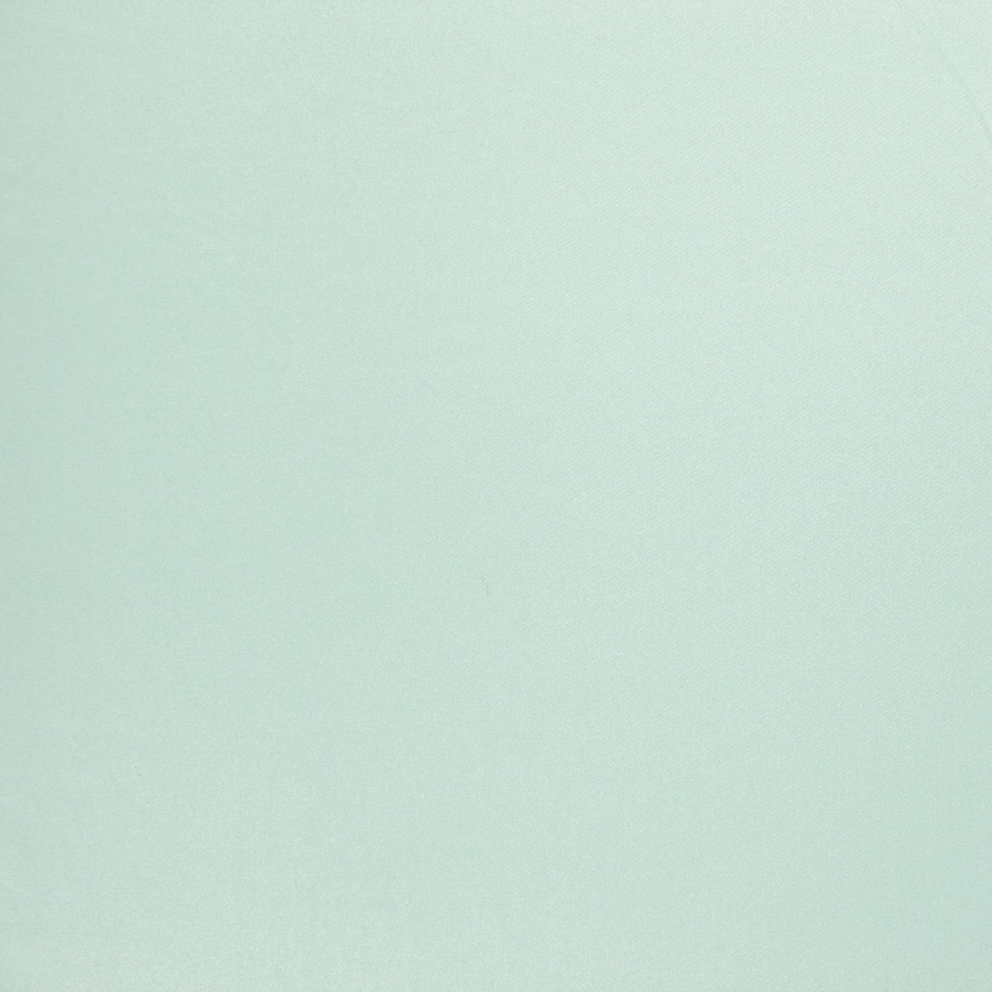 Pale mint-green sateen fabric swatch with a smooth, soft texture.