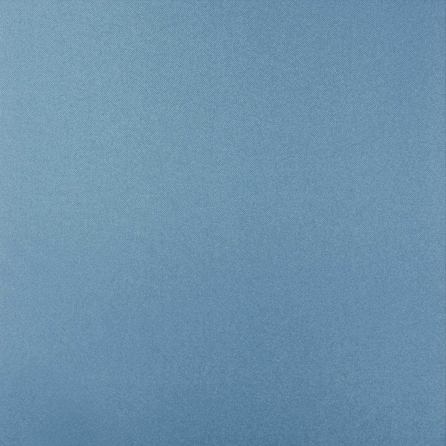 Blue sateen fabric with a subtle weave and a soft, smooth sheen.