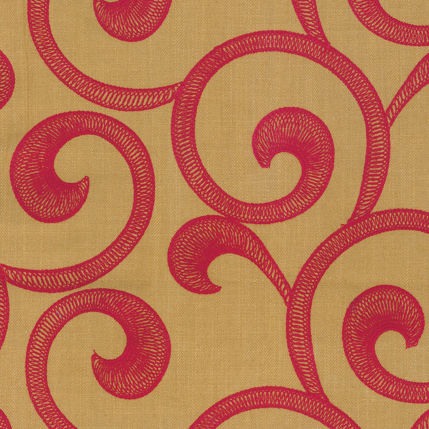 JF Fabrics WHISTLE 44 Fabric Traditional,Transitional,Contemporary,Scroll Burgundy,Red Embroidery,Texture - 5732144 J6931
