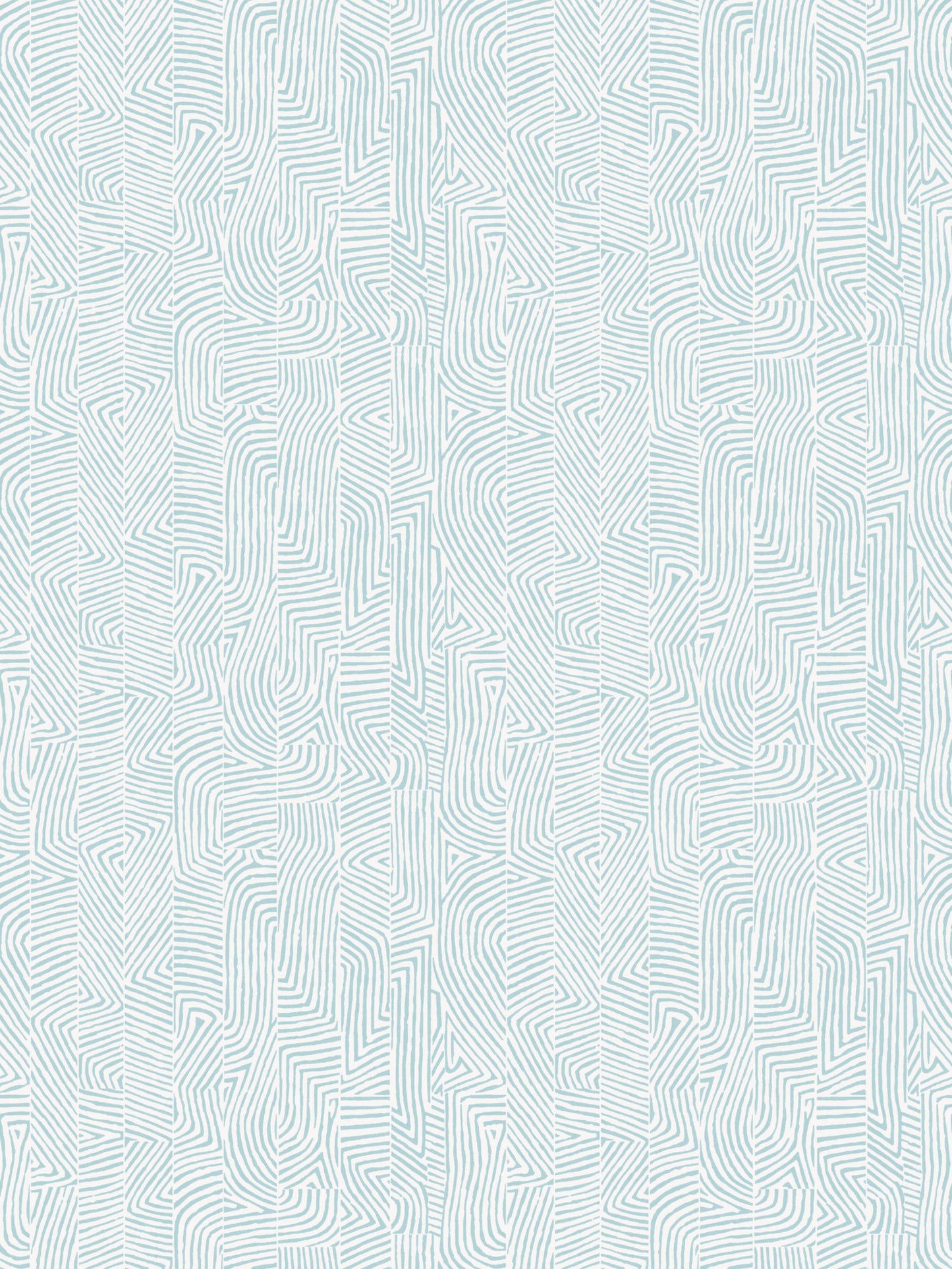 SCALAMANDRE COMBED STRIPE WALLCOVERING AQUA - WHNWP88628D002