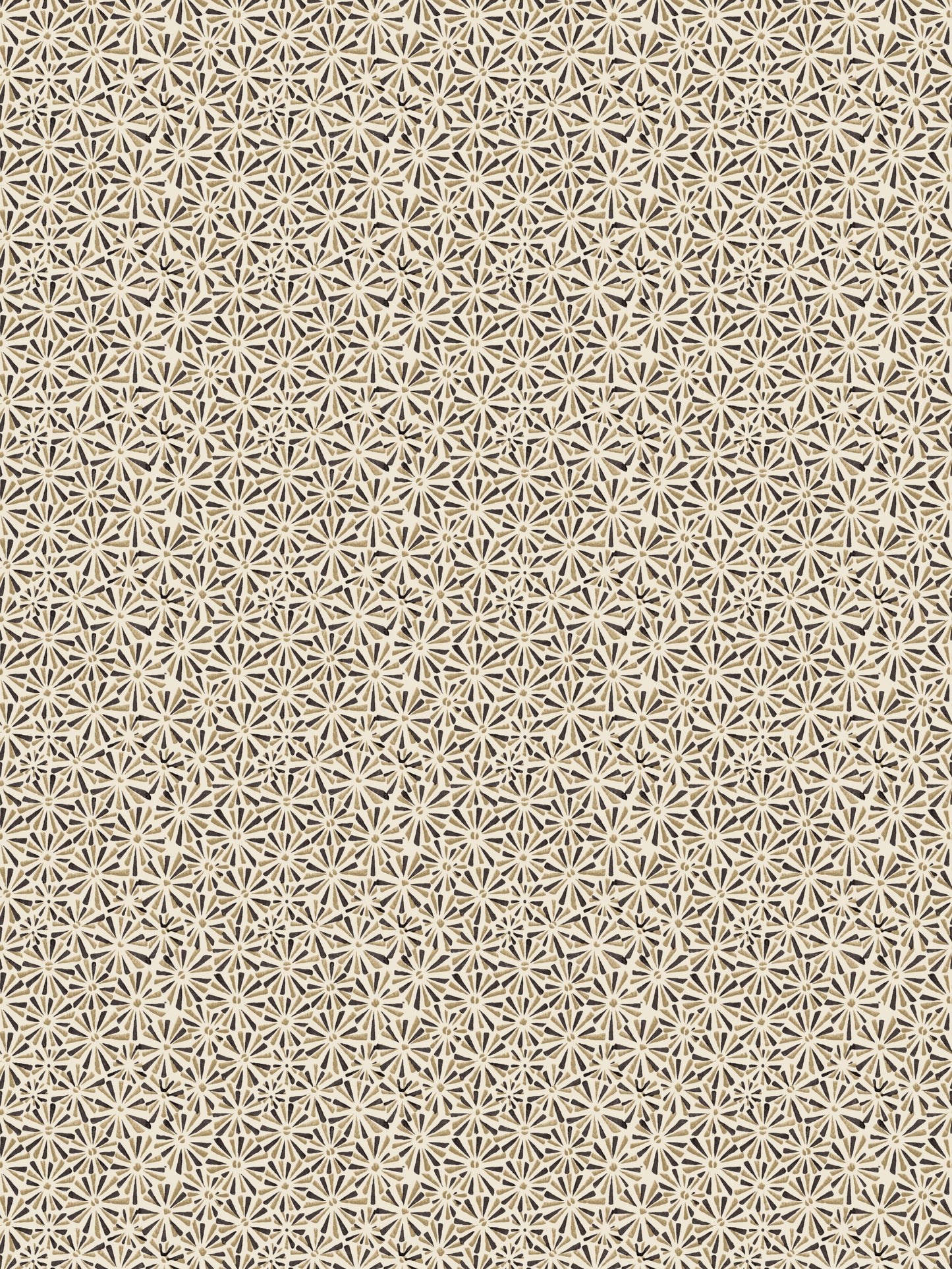 SCALAMANDRE STARBURST WALLCOVERING BLACK WALNUT - WHNWP88633D006