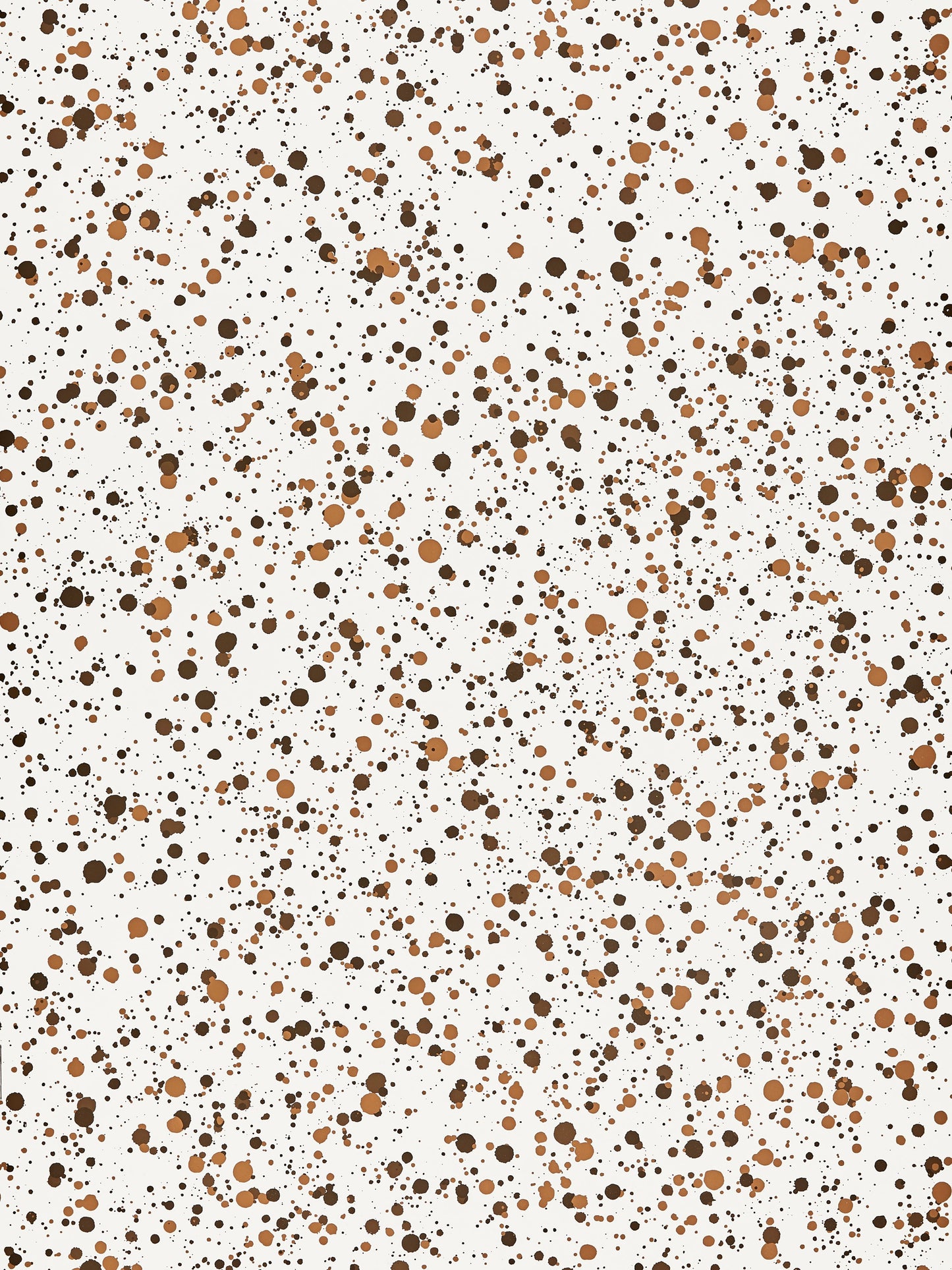 SCALAMANDRE SPATTER ABSTRACT
GRAPHIC BROWN ON WHITE - WHN000CP0153 NEW SKU # WHNP0153000C