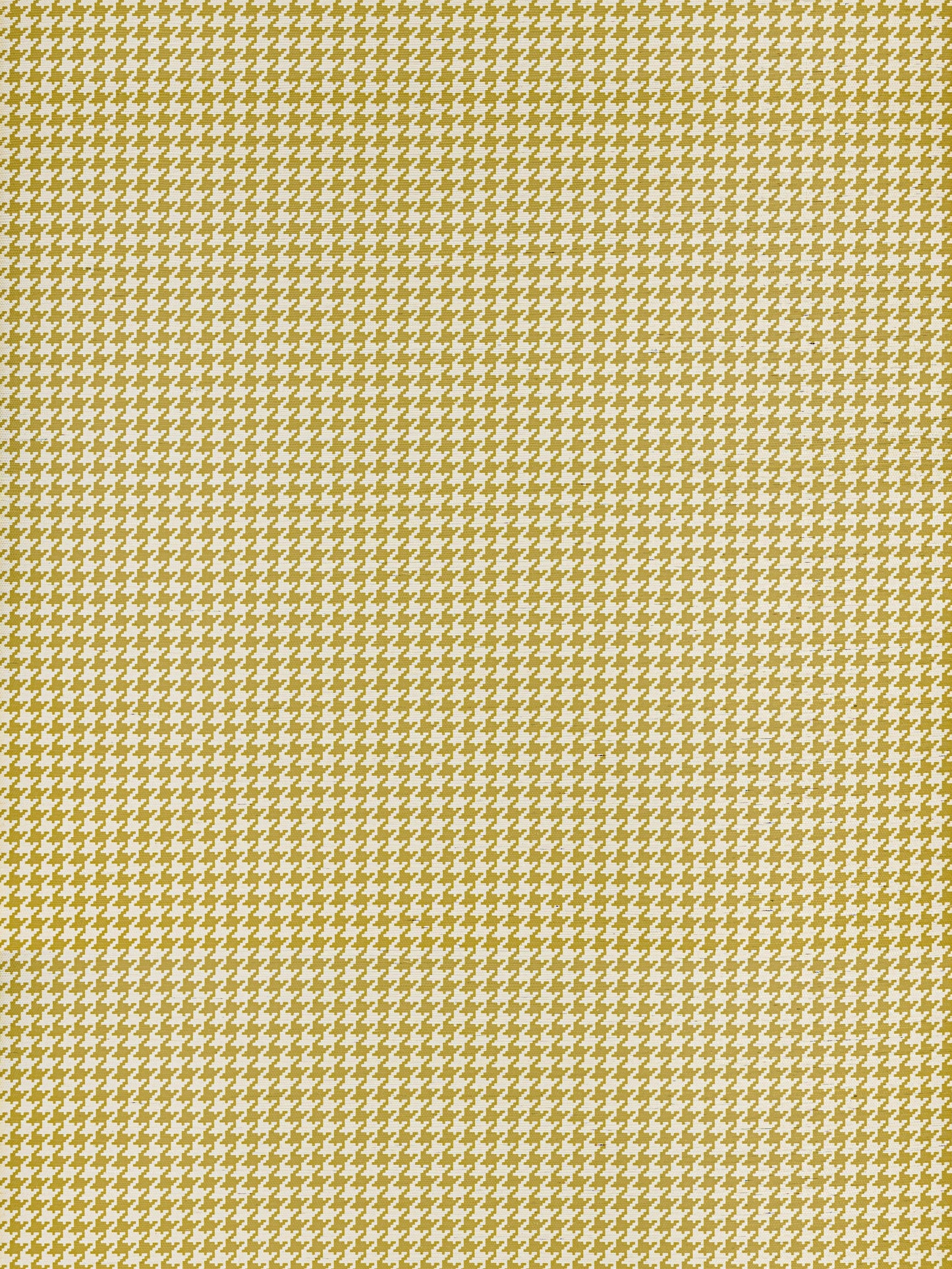 Maize and white plaid, small-scale wallpaper/wallcovering pattern.