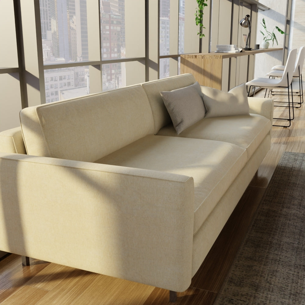 NICHOLASJOHN INC NJ-RIKER Oyster Solid Fabric - NJ25-3723