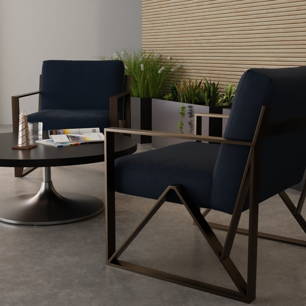 NICHOLASJOHN INC NJ-WINRED Navy Fabric - NJ25-3775