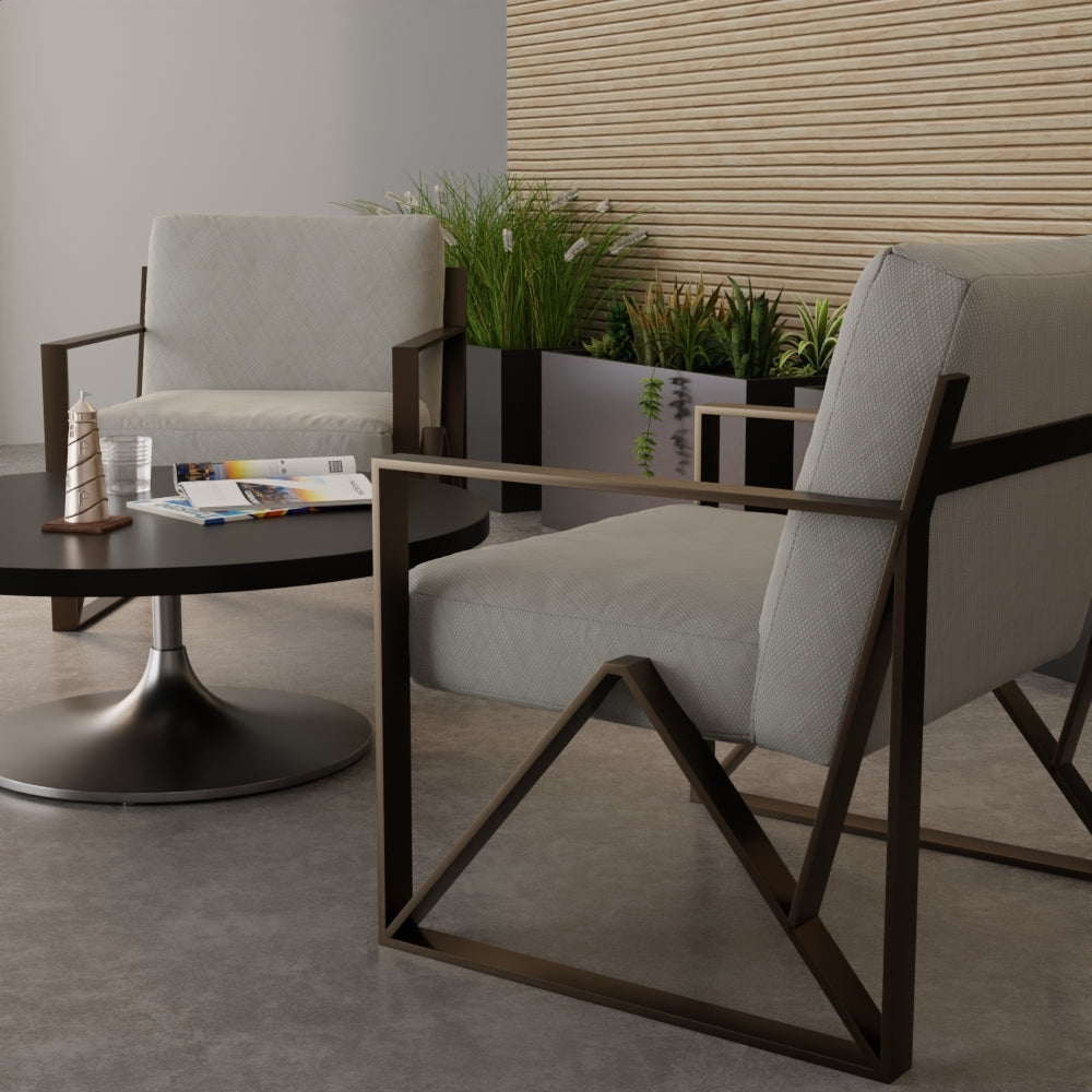 NICHOLASJOHN INC NJ-WINRED Gray Fabric - NJ25-3777