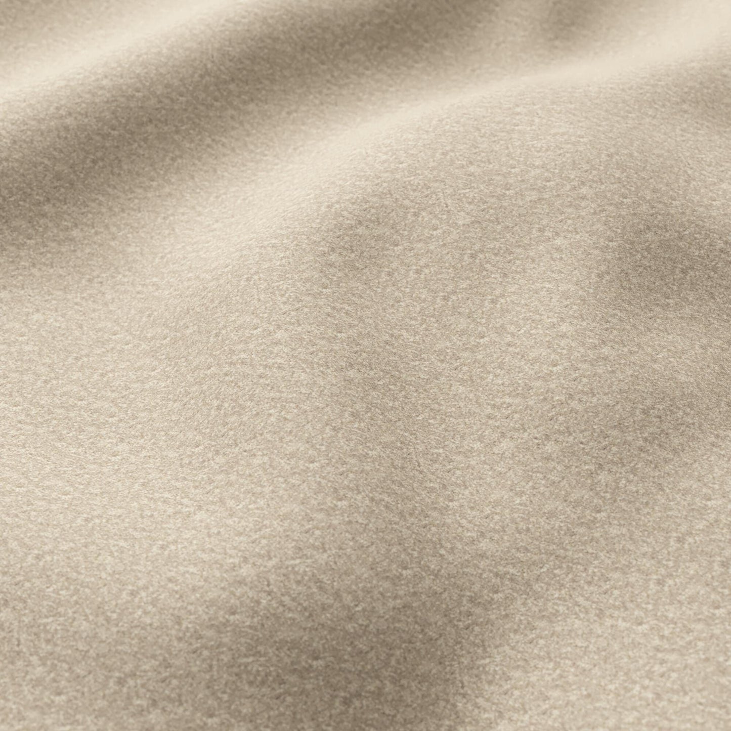 JF Fabrics JF Everyday, FibreGuard WOOLISH 35 Fabric Textured, Plain Tan, Brown Velvet - 8949335 J9141