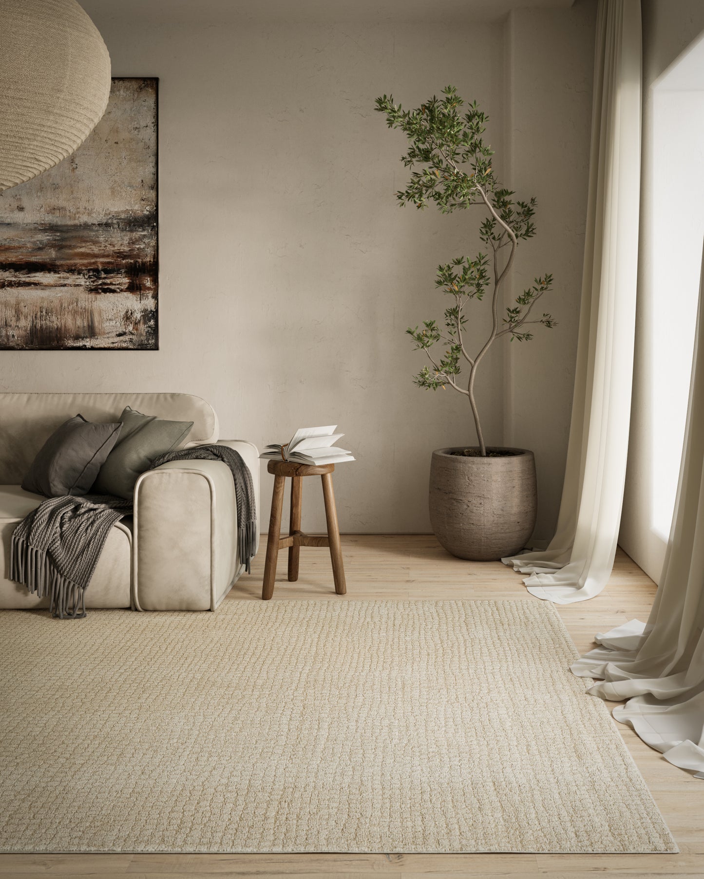 Momeni Rugs Wren 5'X7' - WREN0WRE-4IVY5373