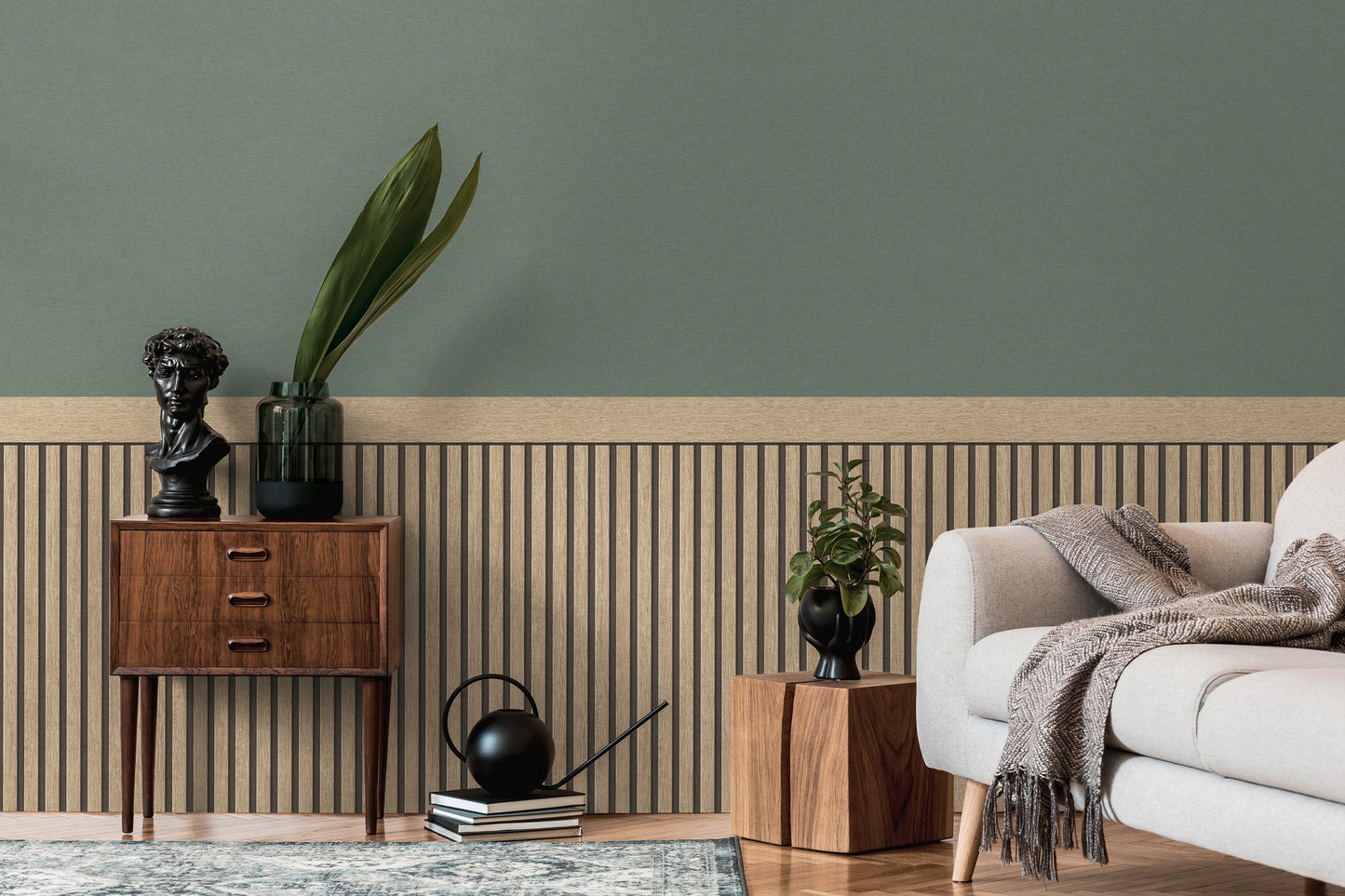 GALERIE WALLCOVERINGS The Woods and Wicker Bronze - Brown - WW22226