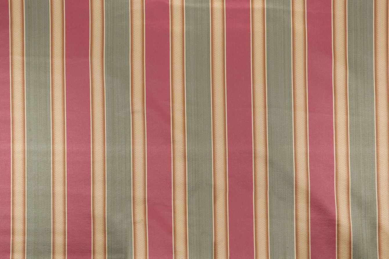 SCALAMANDRE OUTLET FABRIC RASI RIGATI II FABRIC MULTI - Y0 00111113 NEW SKU # Y011130011