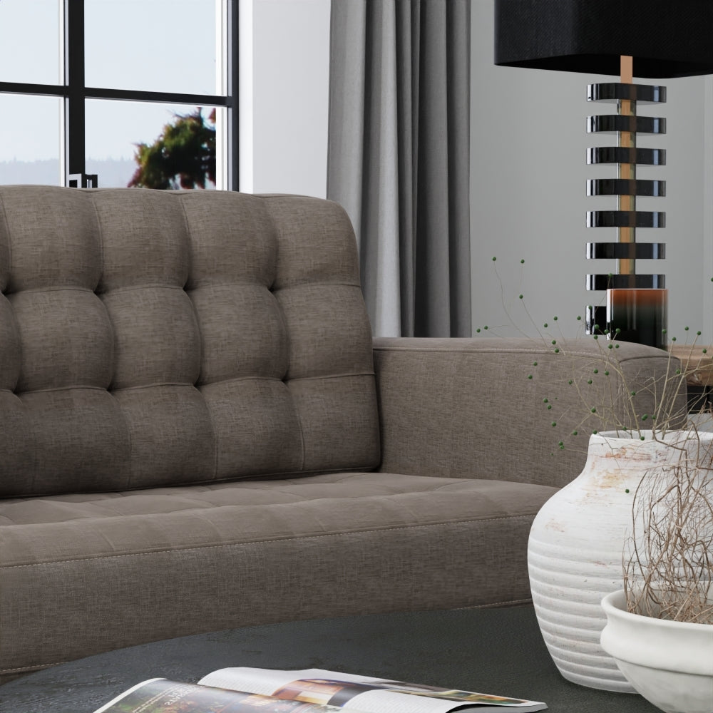 NICHOLASJOHN INC NJ-WATTS Taupe Solid Fabric - NJ25-3823