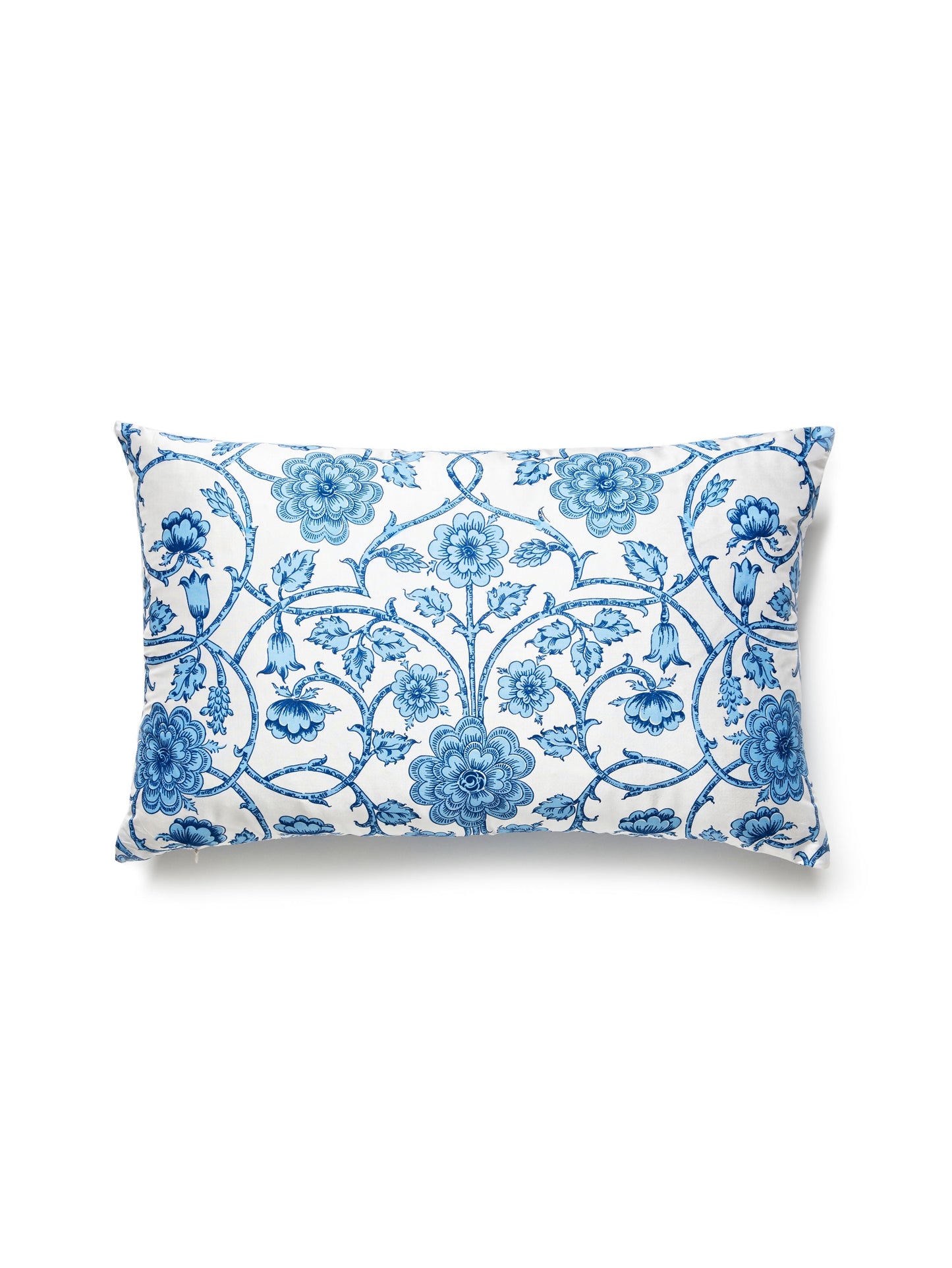 SCALAMANDRE PILLOWS FLORAL
SCROLL LUMBAR - YD 0002LBDK5736 NEW SKU # YDLBDK57360002