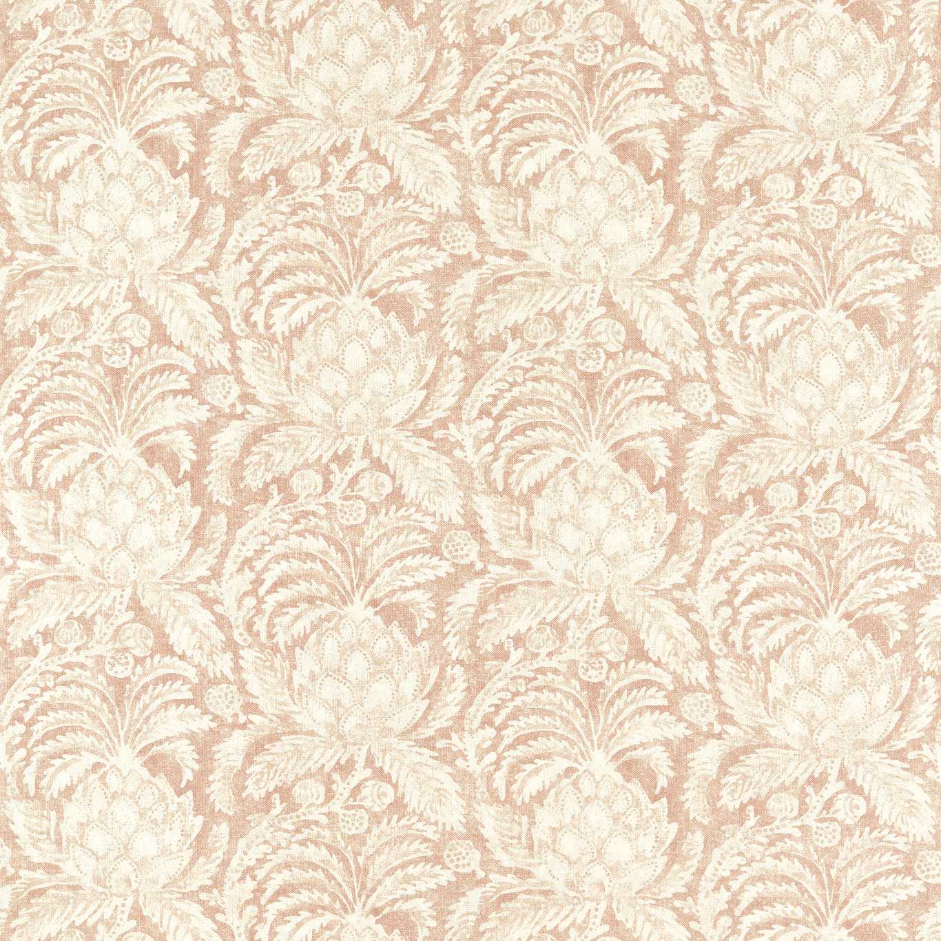 ZOFFANY Pina de Indes Fabric Contemporary, Floral Tuscan Pink - ZART322763