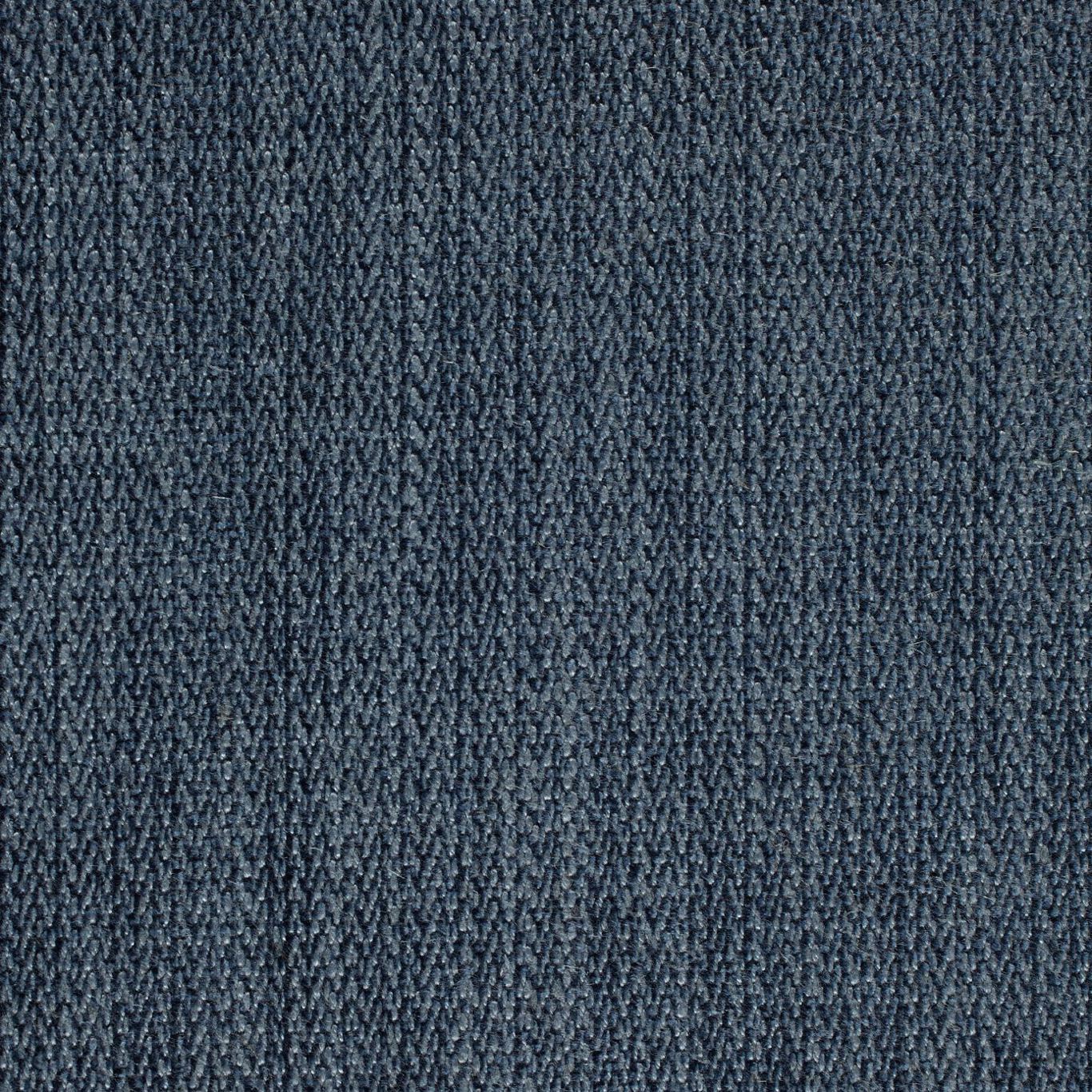 Solid navy blue denim fabric.