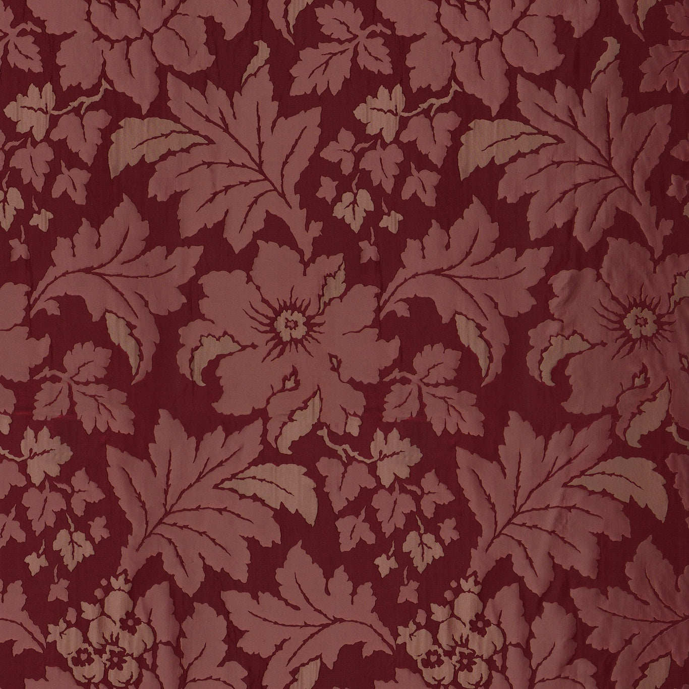 ZOFFANY Constantina Fabric Damasks Garnet - ZCON331912