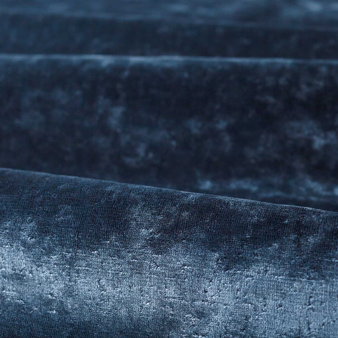 ZOFFANY Curzon Fabric Plains , Textures Indigo - ZCUR331094