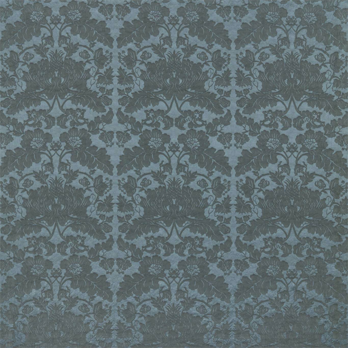 ZOFFANY Villandry Weave Fabric Contemporary, Floral Mercury - ZDAF333111