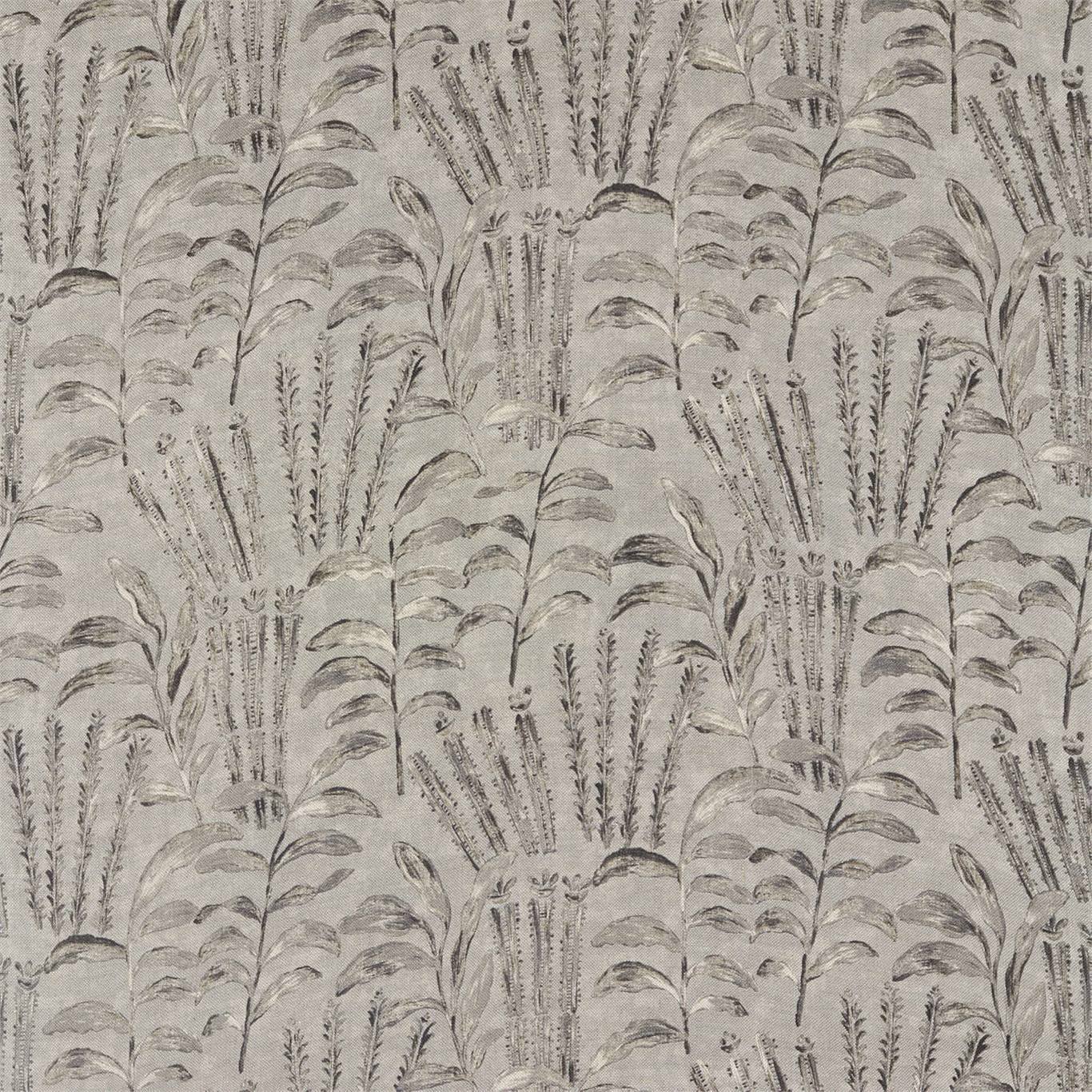 ZOFFANY Highclere Fabric Leaves , Trees Empire Grey - ZDAR322659