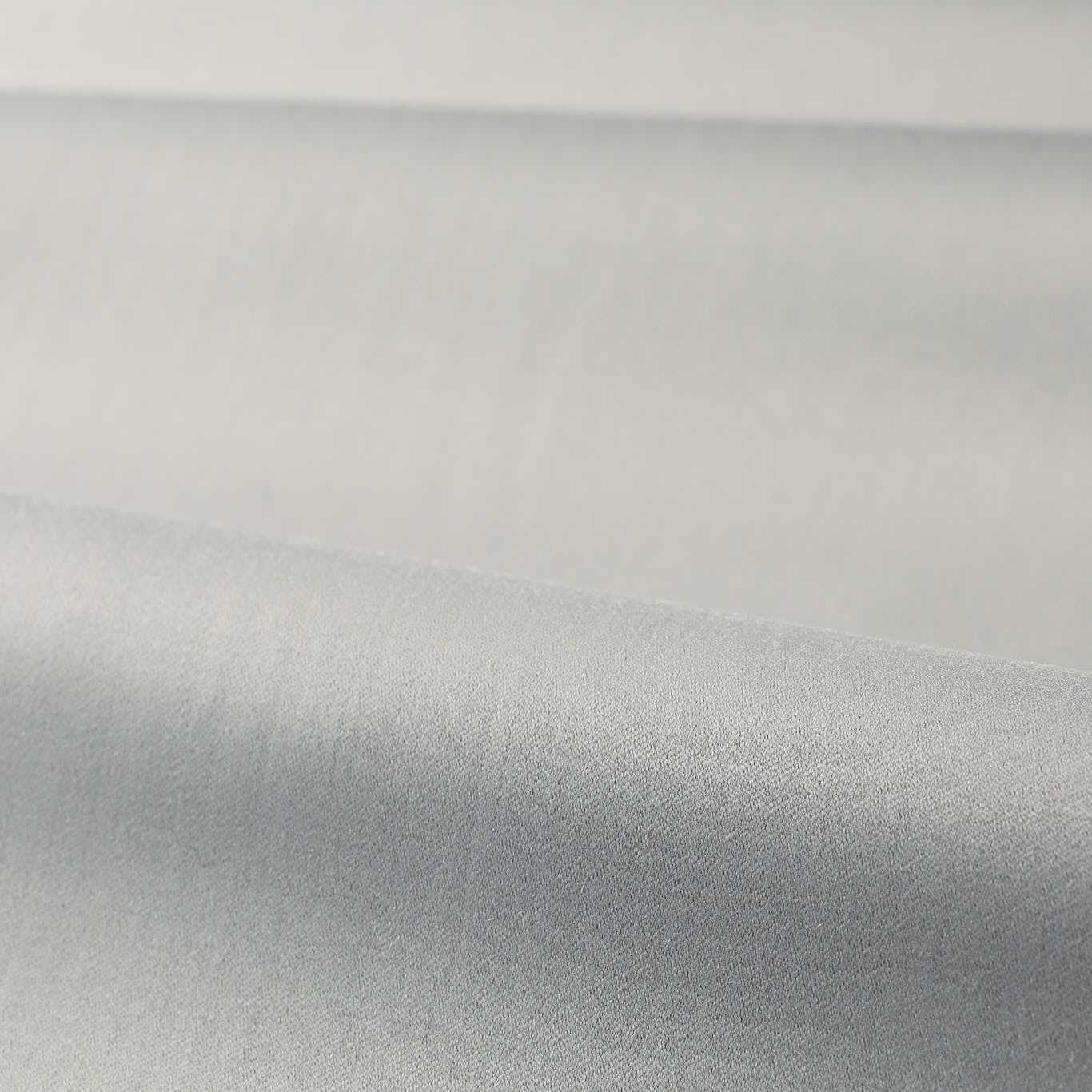 ZOFFANY Zoffany Wool Satin Fabric Plains , Textures Platinum Grey - ZDEC333266