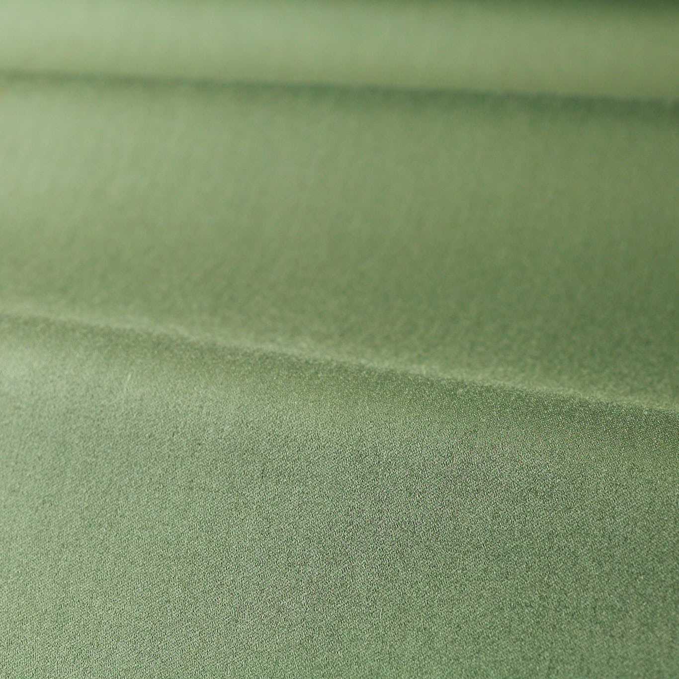 ZOFFANY Zoffany Wool Satin Fabric Plains , Textures Green Stone - ZDEC333283