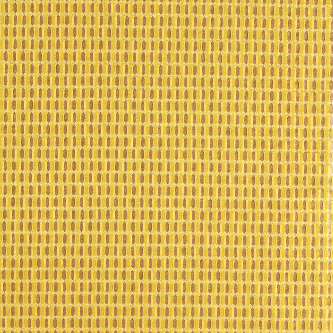 ZOFFANY Domino Trellis Fabric Geometric Tigers eye - ZDOM333333