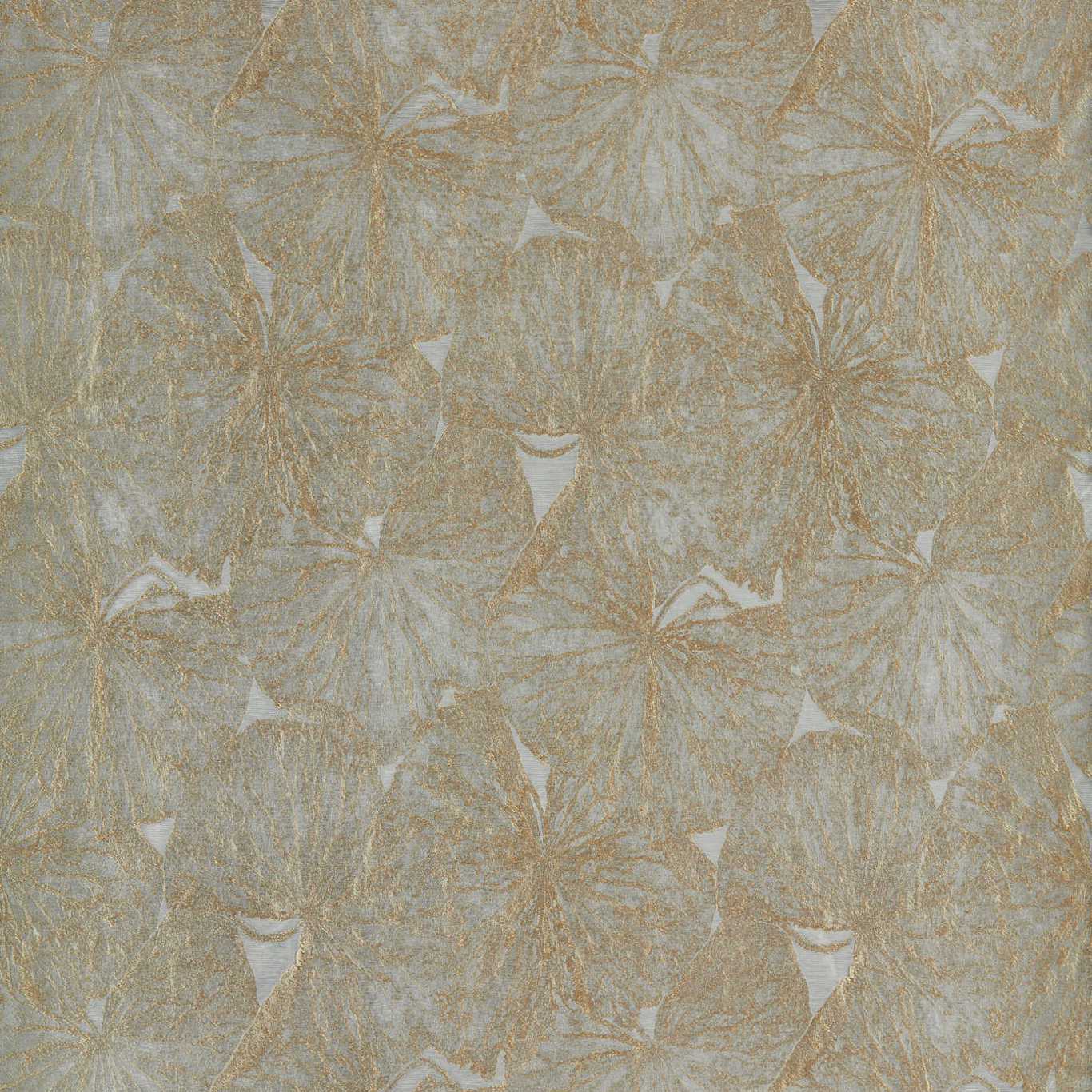 ZOFFANY Taisho Weave Fabric Leaves , Trees Antique Bronze - ZHIF333230